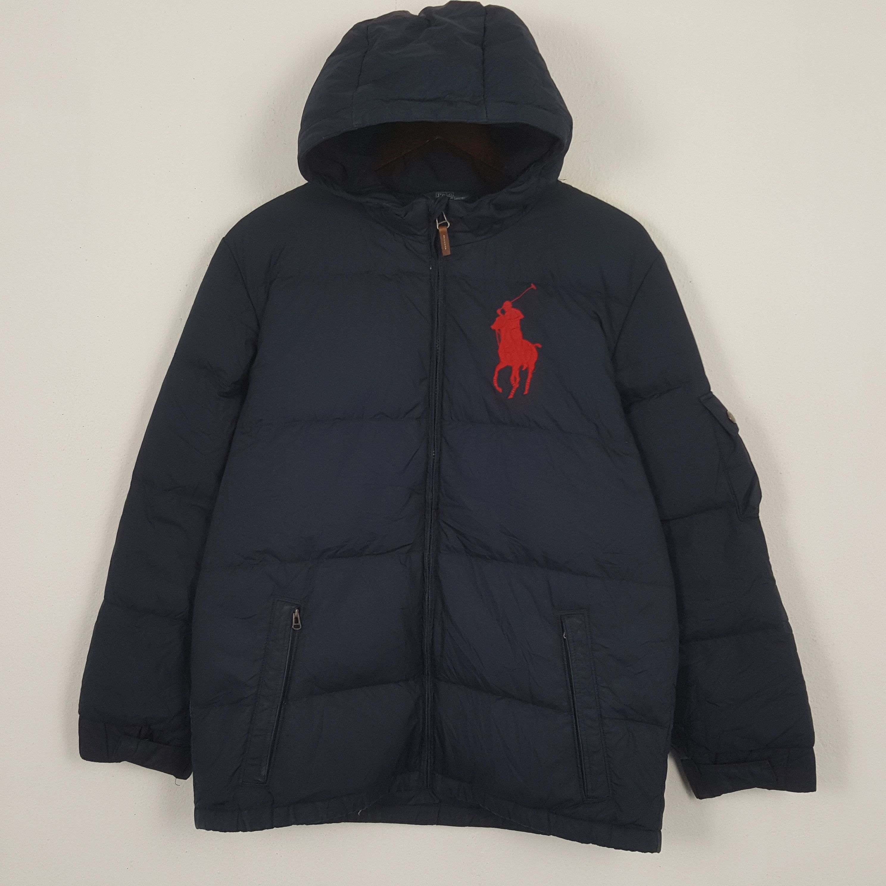 Vintage Polo Ralph Laurent Puffer Jacket Hoodies