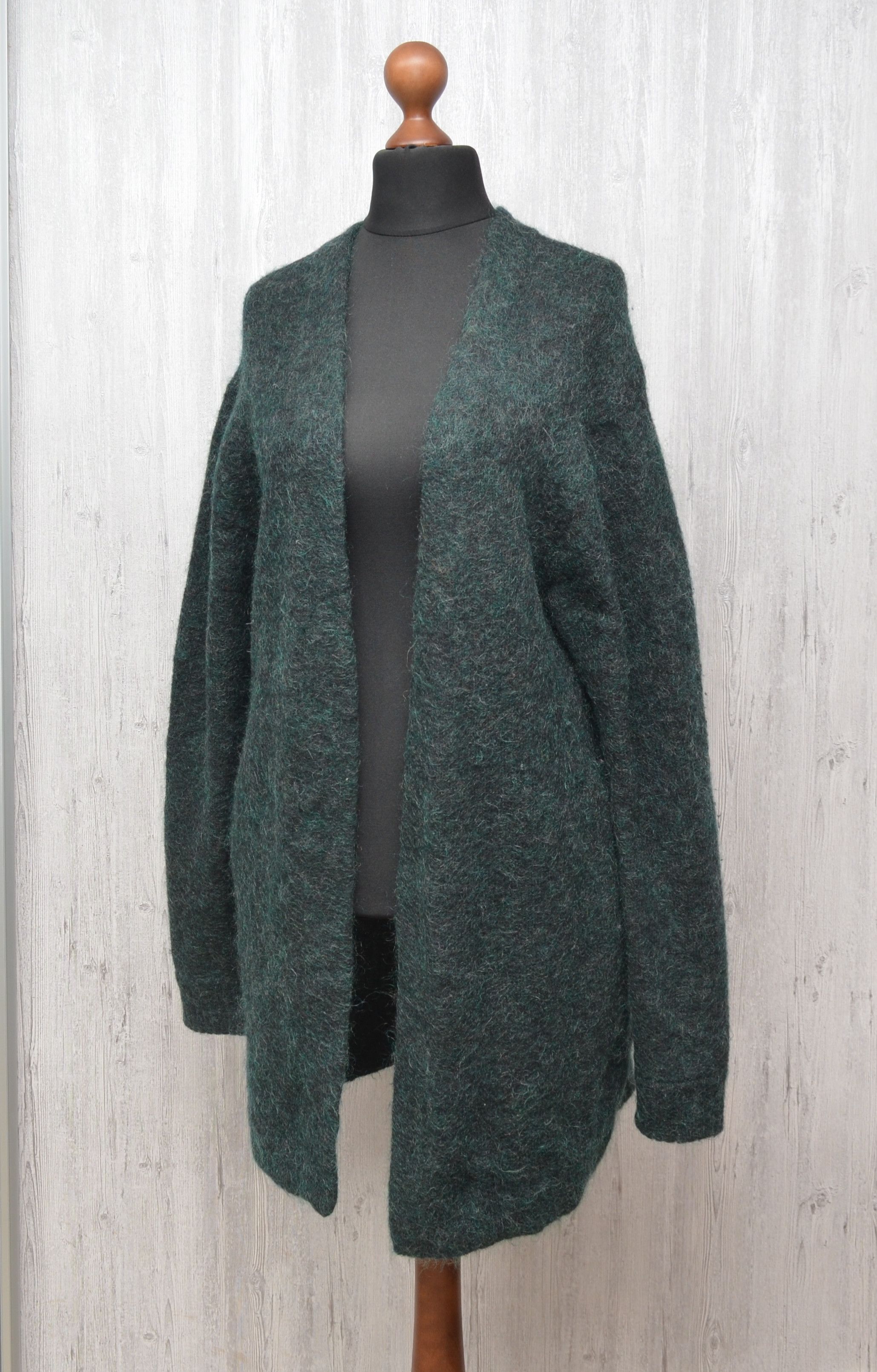 Acne Studios Acne Studios Raya Wool and Mohair-Blend Cardigan Oversized Size US XS / EU 42 / 0 - 6 Thumbnail