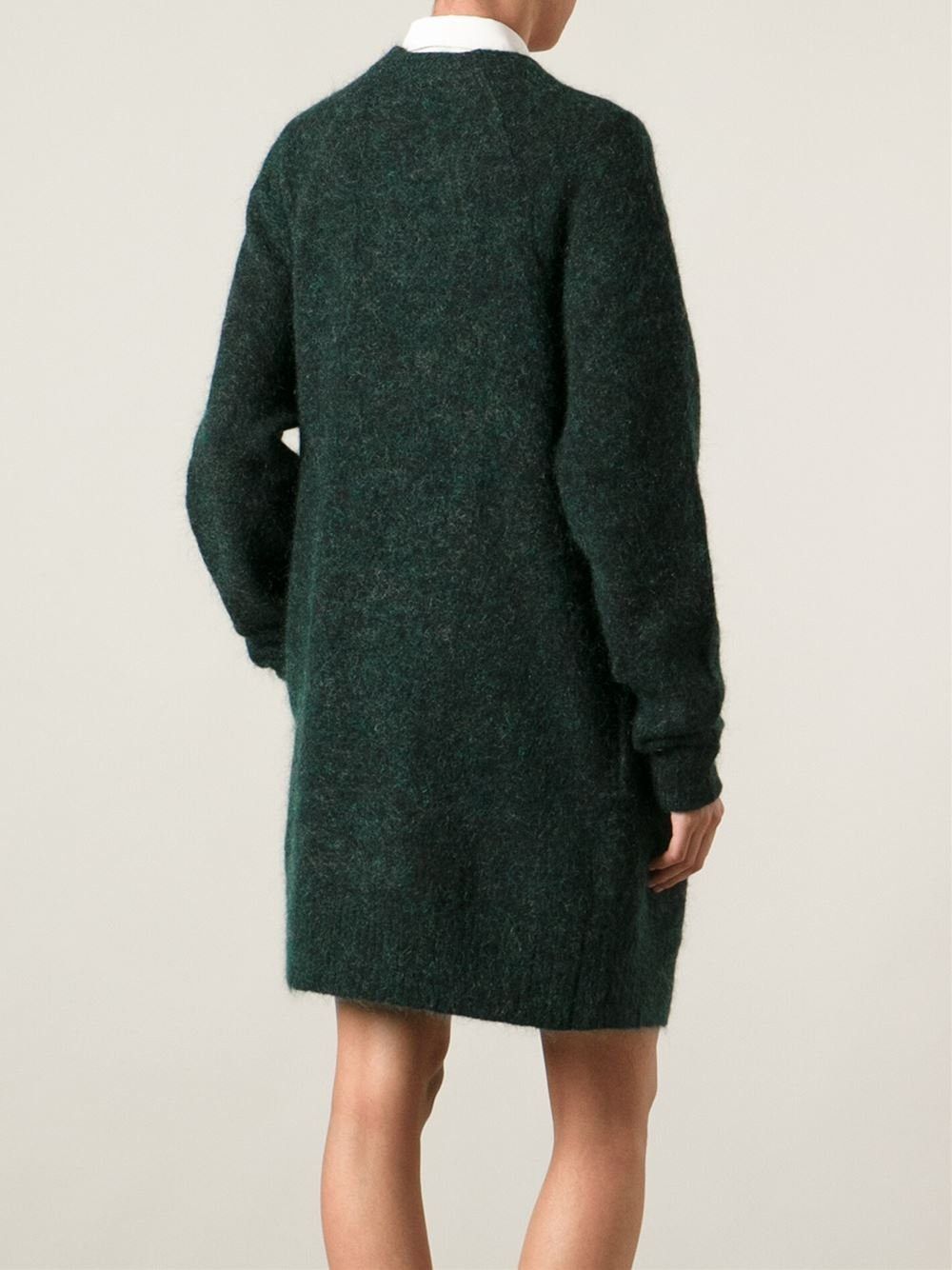 Acne Studios Acne Studios Raya Wool and Mohair-Blend Cardigan Oversized Size US XS / EU 42 / 0 - 4 Thumbnail