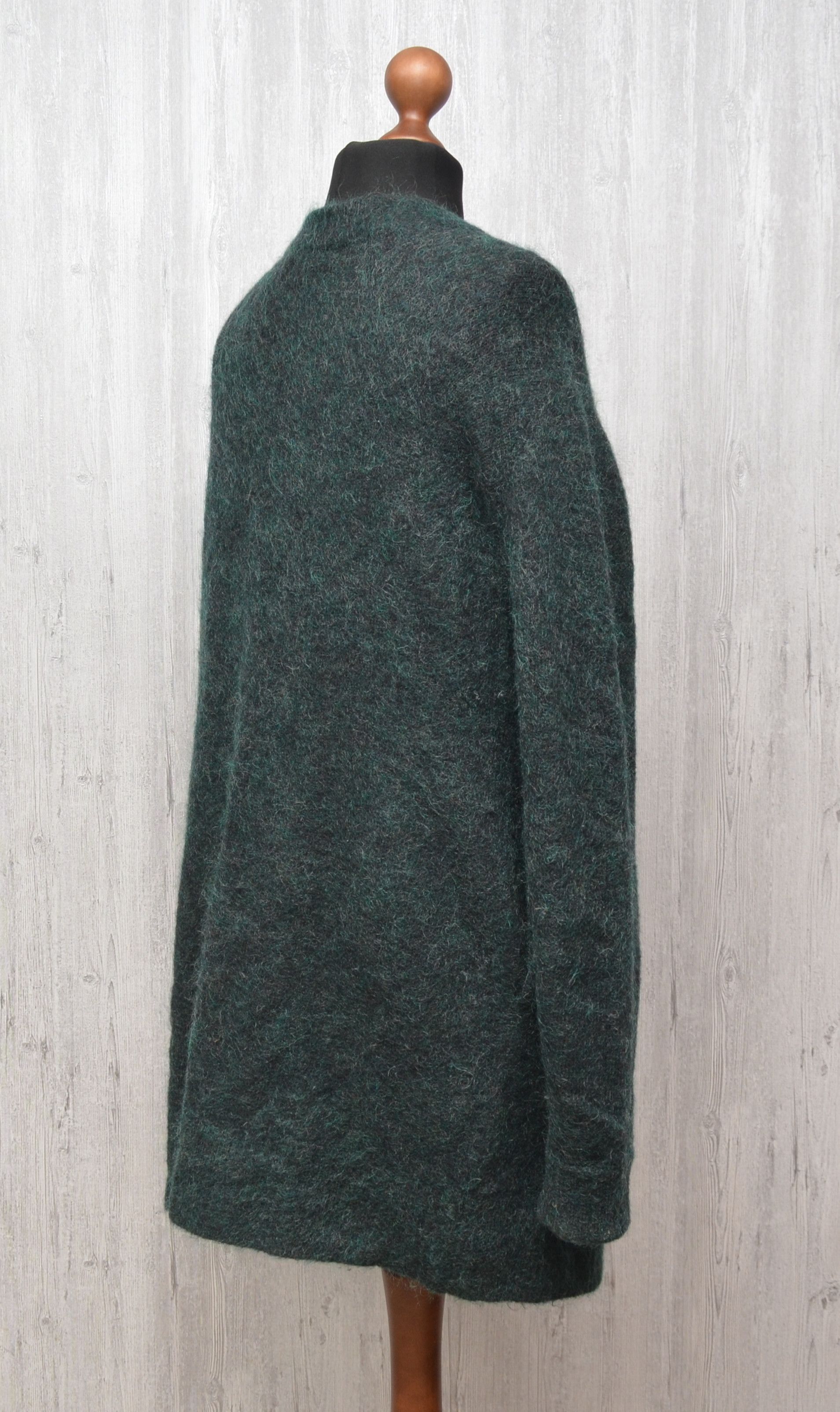 Acne Studios Acne Studios Raya Wool and Mohair-Blend Cardigan Oversized Size US XS / EU 42 / 0 - 9 Thumbnail