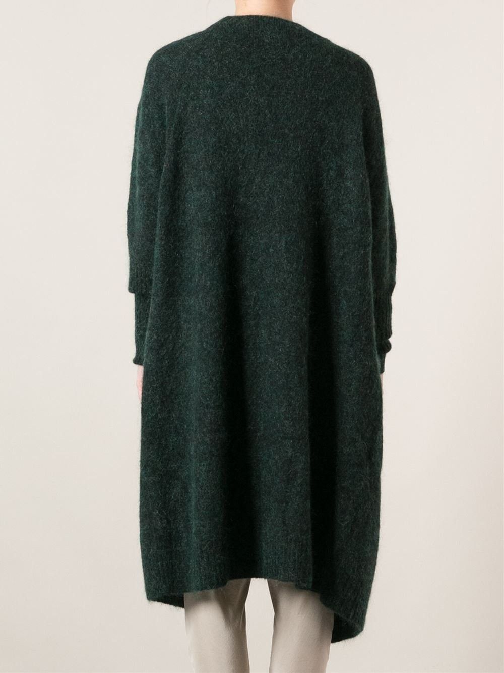 Acne Studios Acne Studios Raya Wool and Mohair-Blend Cardigan Oversized Size US XS / EU 42 / 0 - 3 Thumbnail