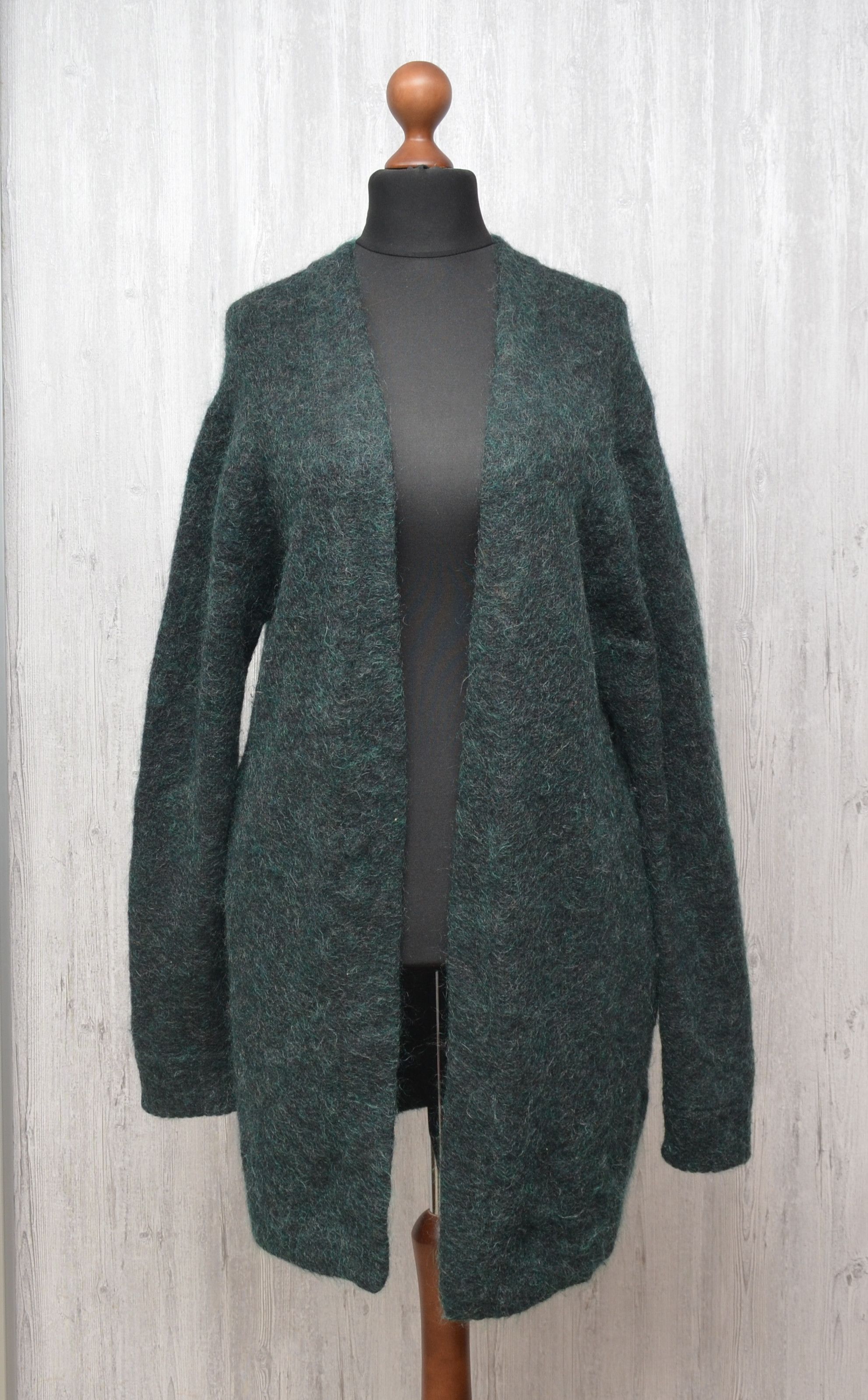 Acne Studios Acne Studios Raya Wool and Mohair-Blend Cardigan Oversized Size US XS / EU 42 / 0 - 5 Thumbnail