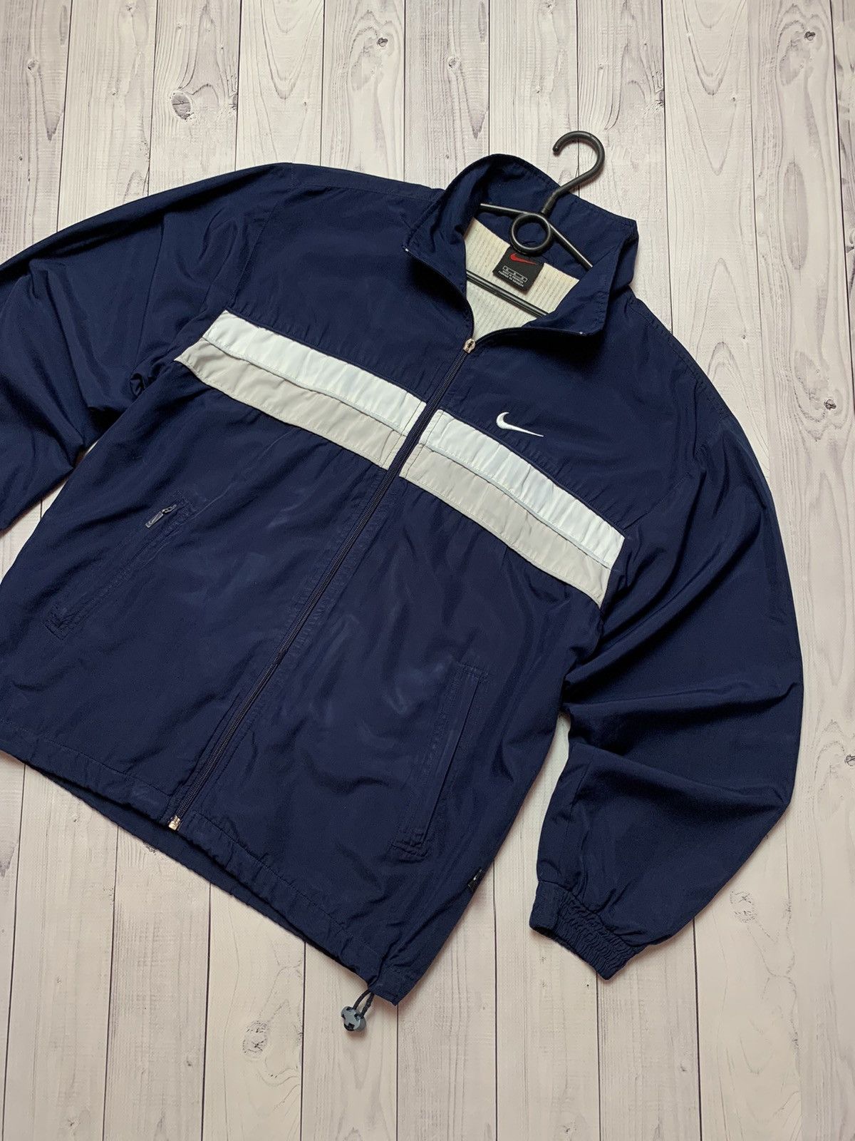 Nike × Vintage Vintage Nike track jacket logo size M Size US M / EU 48-50 / 2 - 2 Thumbnail