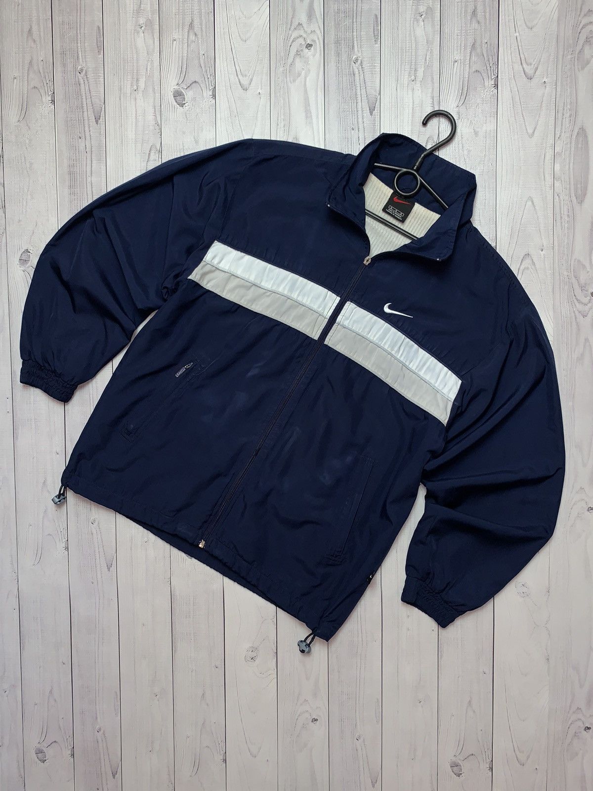 Nike × Vintage Vintage Nike track jacket logo size M Size US M / EU 48-50 / 2 - 1 Thumbnail