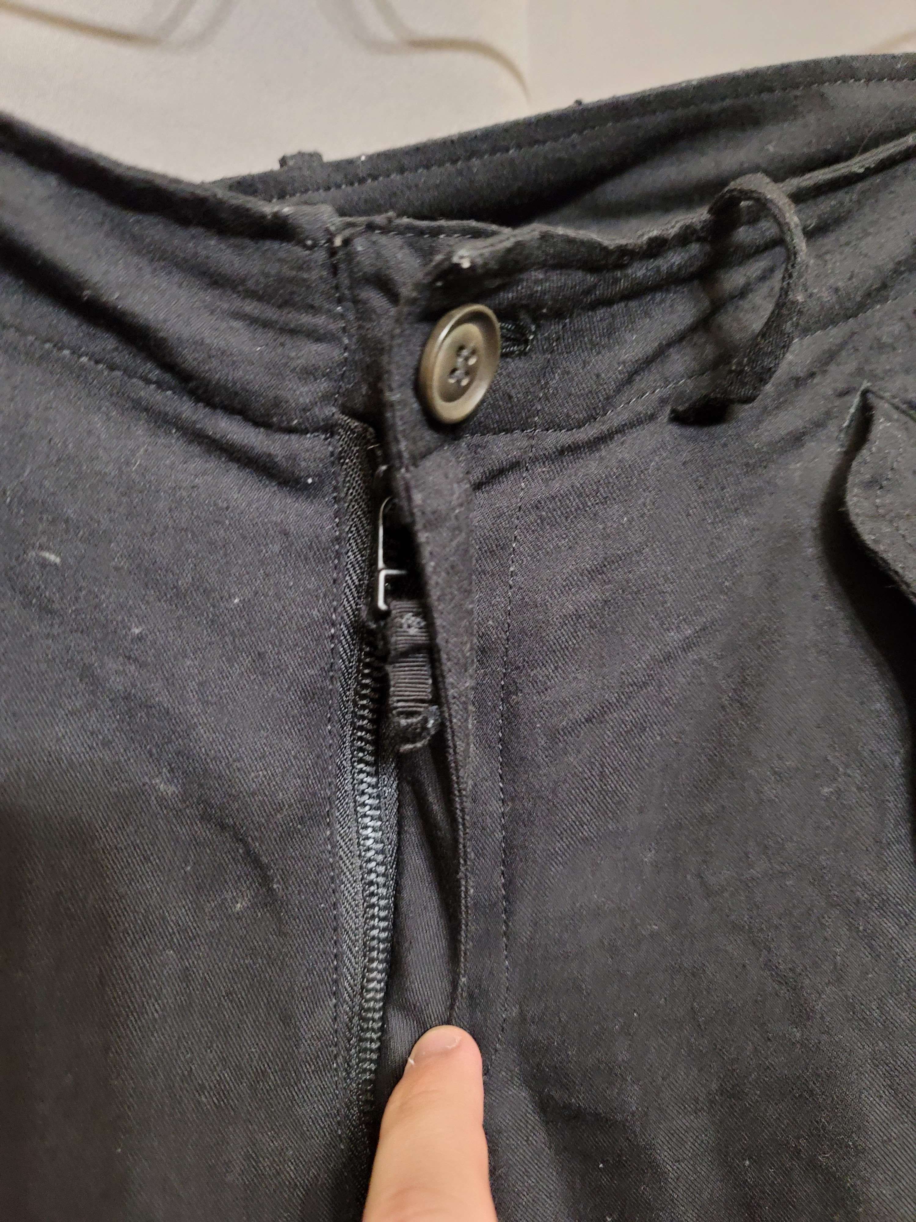 Julius RARE AW06 "Fixed" Military Cargo zip baker fatigue pants Size US 34 / EU 50 - 5 Thumbnail
