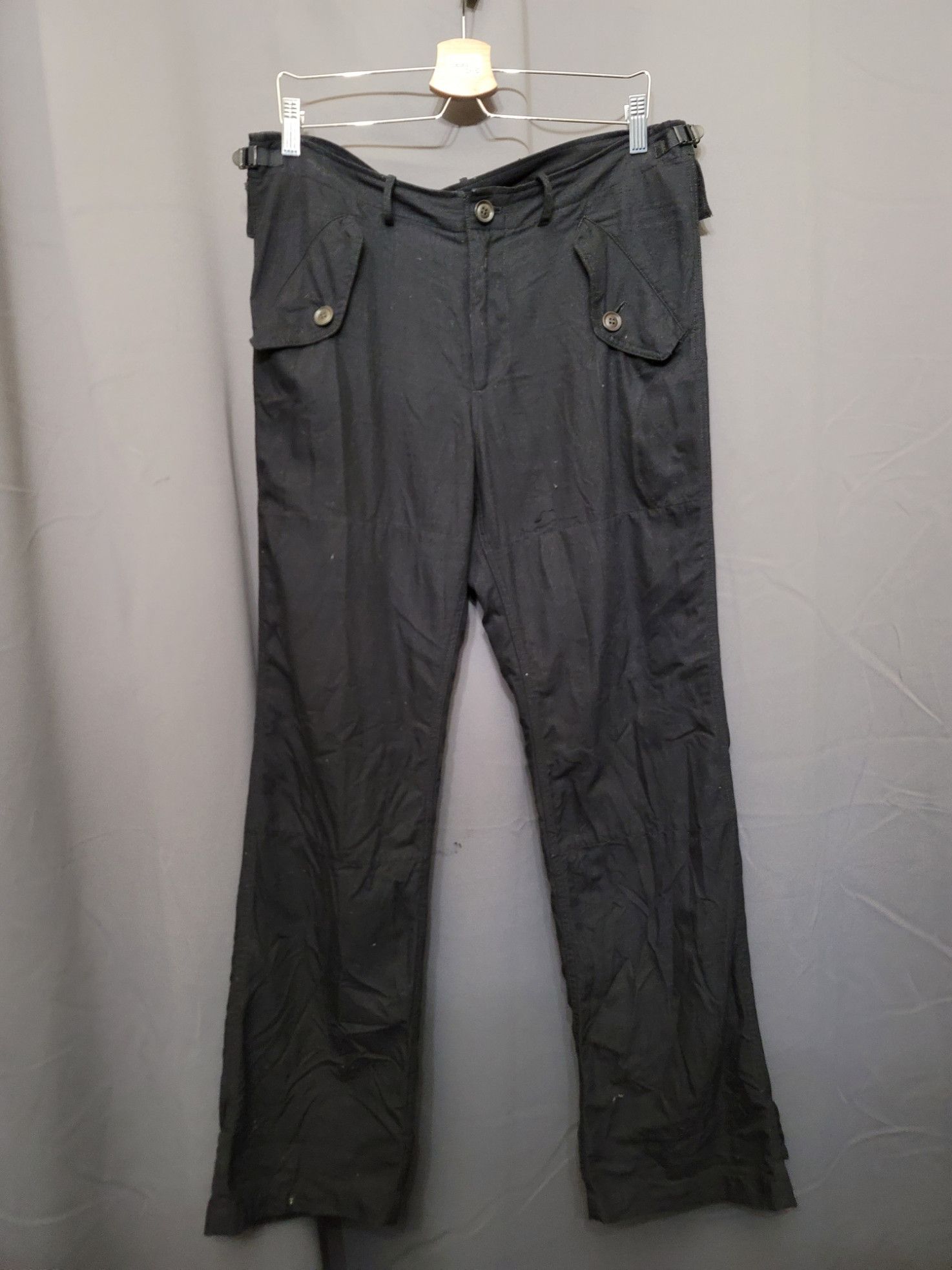 Julius RARE AW06 "Fixed" Military Cargo zip baker fatigue pants Size US 34 / EU 50 - 1 Thumbnail