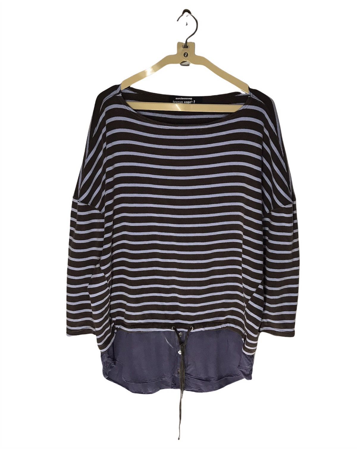 image of Mercibeucoup Jevous Enprie Woman Shirt By Issey Miyake, Women's (Size Medium)