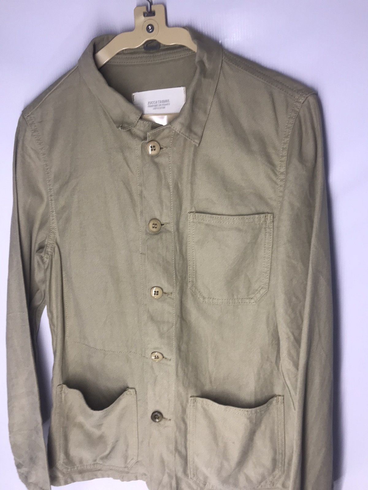 CABANE de ZUCCa × Designer × Issey Miyake Vtg ZUCCA TRAVAIL Cabane De Button Up Shirt Streetwear Size US M / EU 48-50 / 2 - 8 Thumbnail