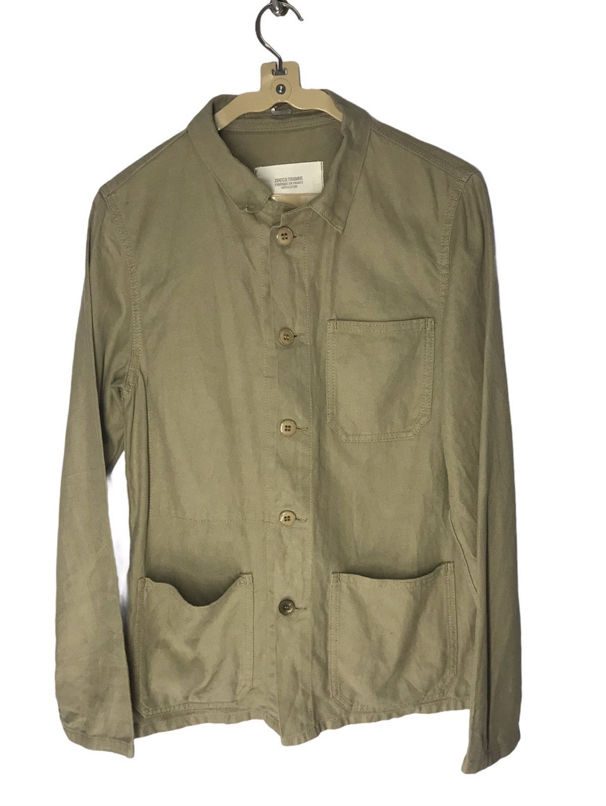 Vtg ZUCCA TRAVAIL Cabane De Button Up Shirt Streetwear