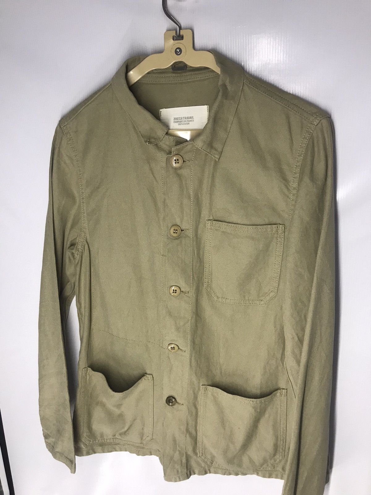 CABANE de ZUCCa × Designer × Issey Miyake Vtg ZUCCA TRAVAIL Cabane De Button Up Shirt Streetwear Size US M / EU 48-50 / 2 - 12 Thumbnail
