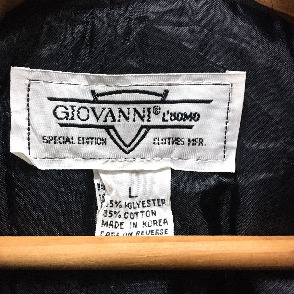 Designer Vintage Giovanni Uomo Bomber Hoodie Jacket Size US L / EU 52-54 / 3 - 8 Thumbnail