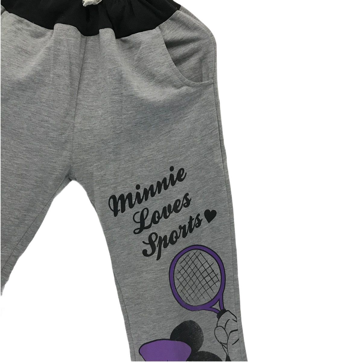Japanese Brand × Mickey Mouse Vintage Minnie Mouse Sweatpants Size 28" / US 6 / IT 42 - 4 Thumbnail