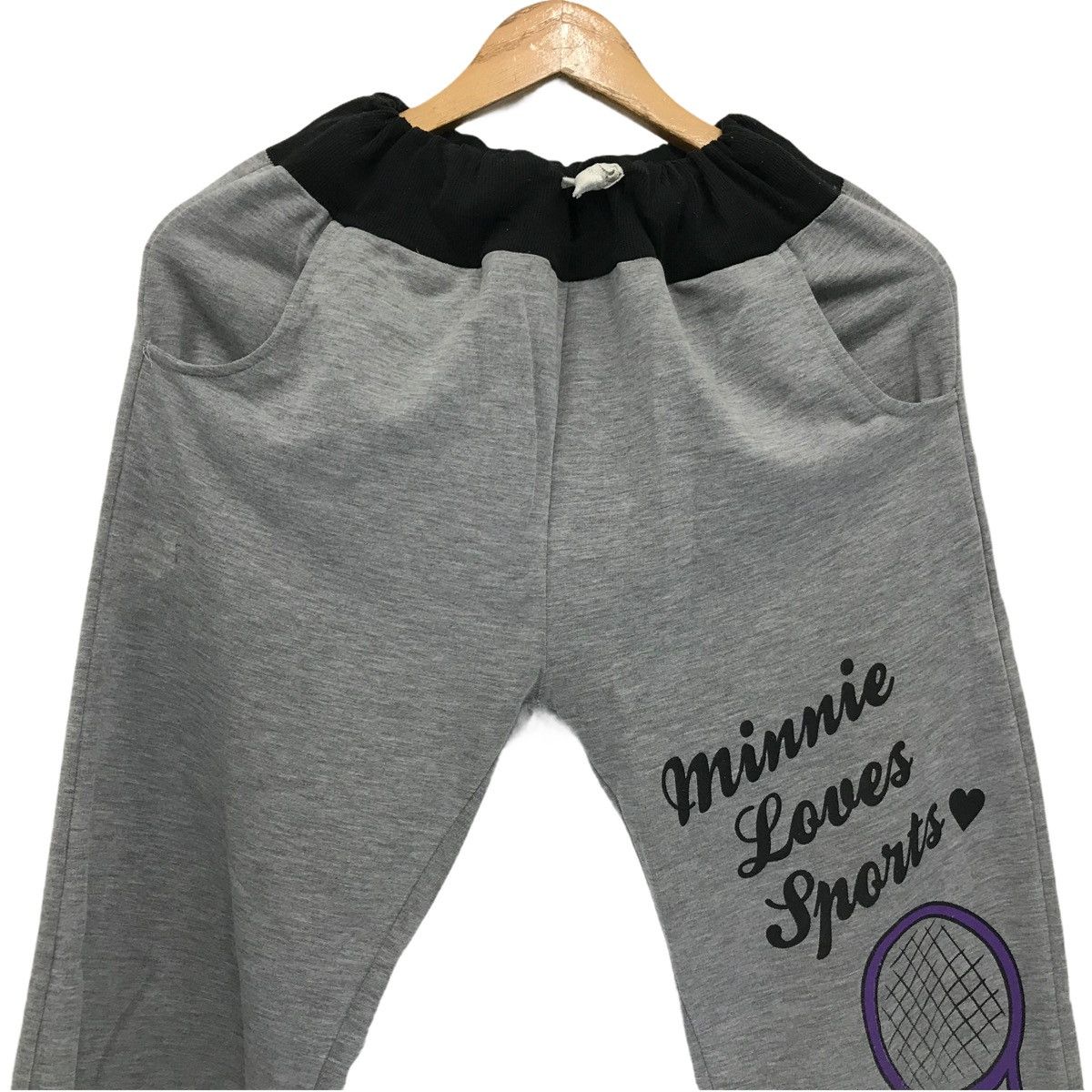 Japanese Brand × Mickey Mouse Vintage Minnie Mouse Sweatpants Size 28" / US 6 / IT 42 - 3 Thumbnail