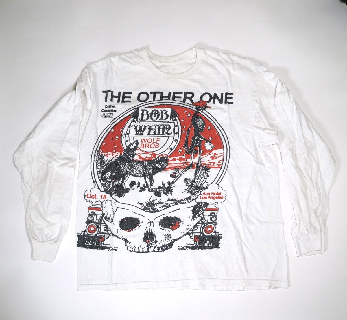 image of Online Ceramics Bob Weir Tour Wolf Bros XL in White, Men's
