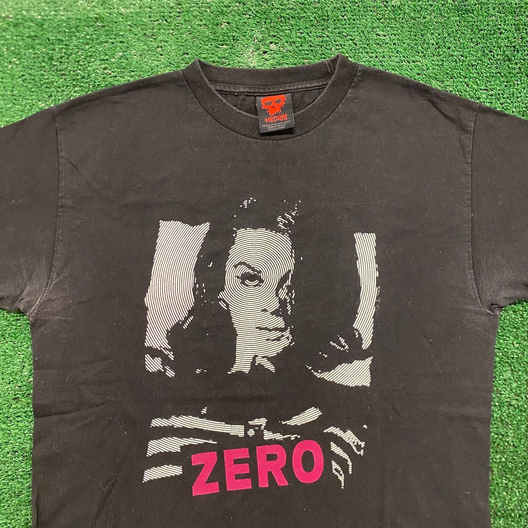 Band Tees Crazy Vintage Illusion Zero Trippy Grunge Punk Goth T-Shirt Size US S / EU 44-46 / 1 - 2 Thumbnail