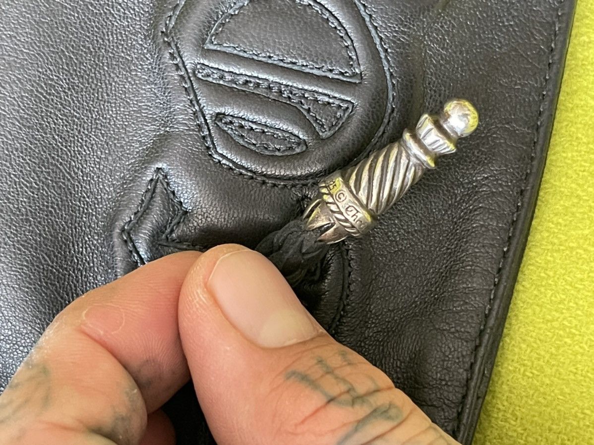 Chrome Hearts Chrome Hearts Custom French “CUNT” Spell Out Bag Leather Size ONE SIZE - 9 Thumbnail
