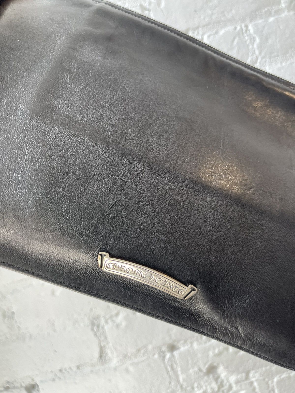 Chrome Hearts Chrome Hearts Custom French “CUNT” Spell Out Bag Leather Size ONE SIZE - 16 Thumbnail