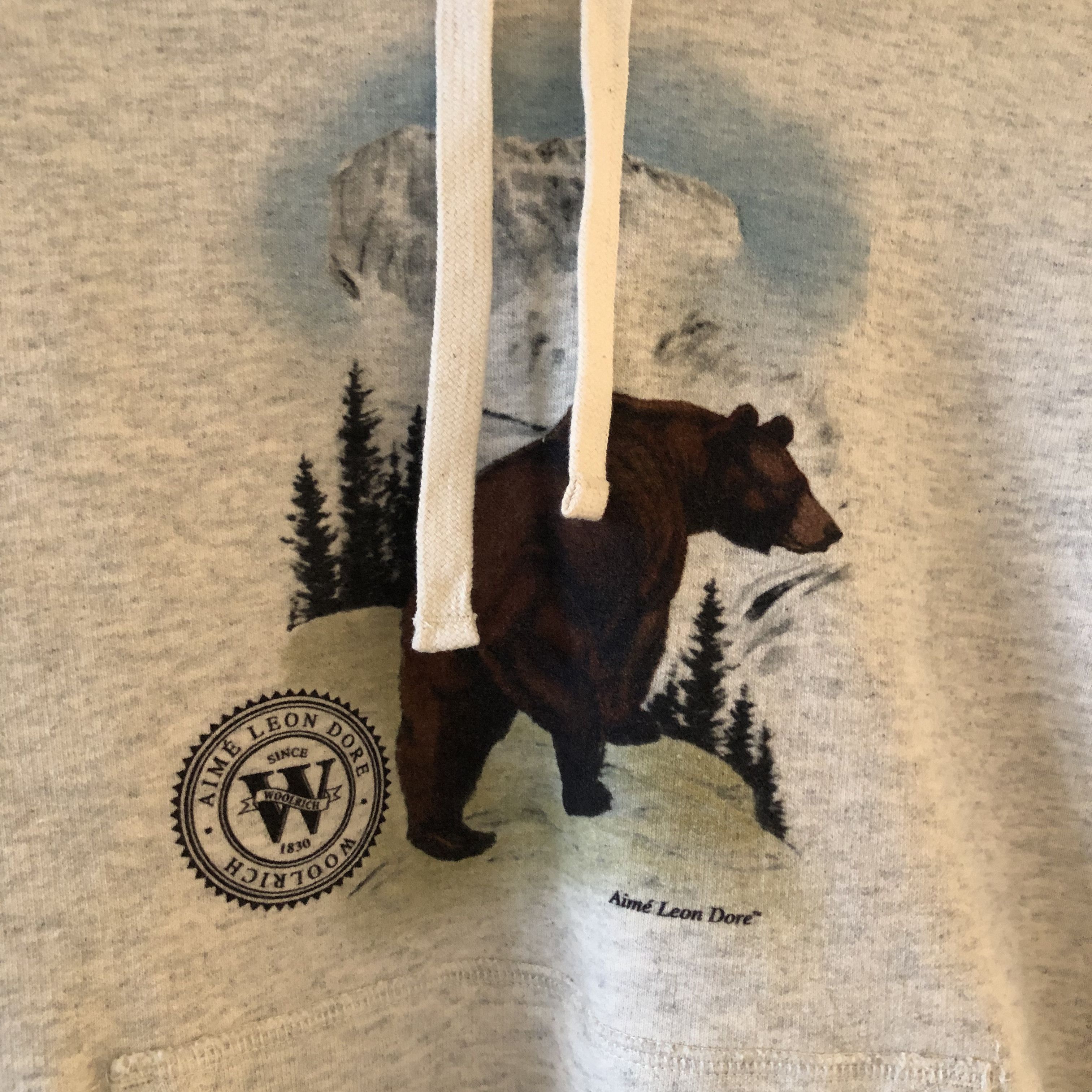 Deals Aime Leon Dore Woolrich Bear Tee