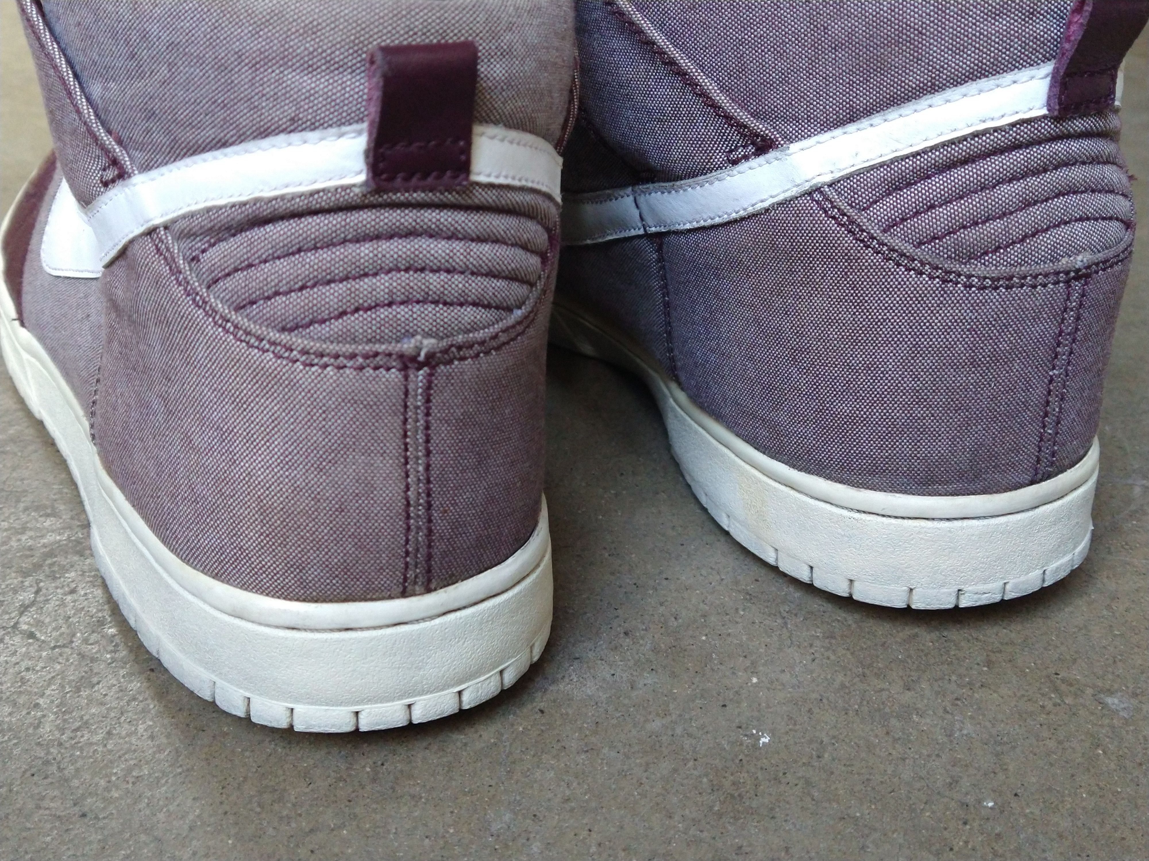 Nike Nike Dunk High Red Burgundy Mahogany Size 12 317982-607 Size US 12 / EU 45 - 13 Thumbnail