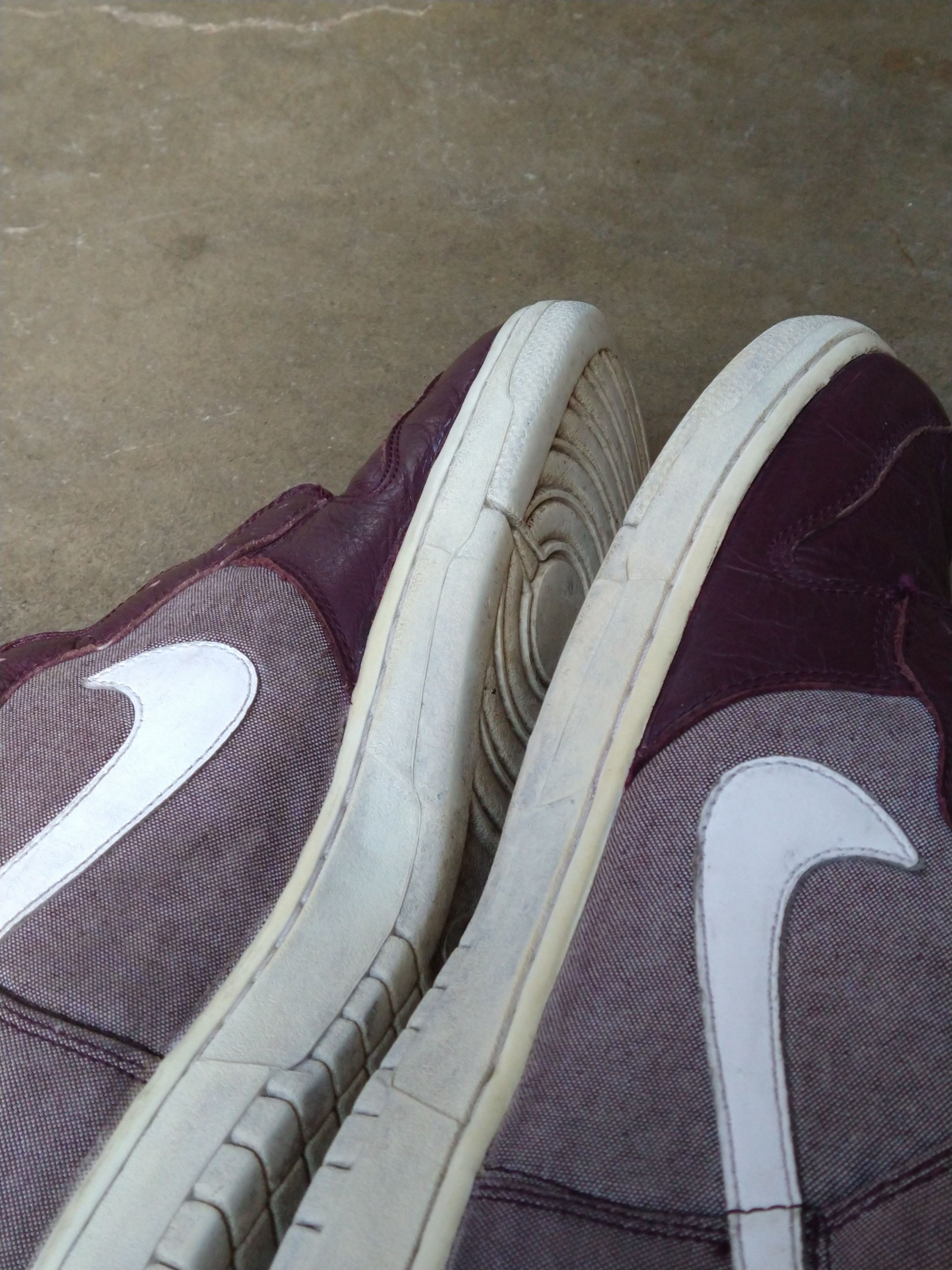 Nike Nike Dunk High Red Burgundy Mahogany Size 12 317982-607 Size US 12 / EU 45 - 10 Thumbnail