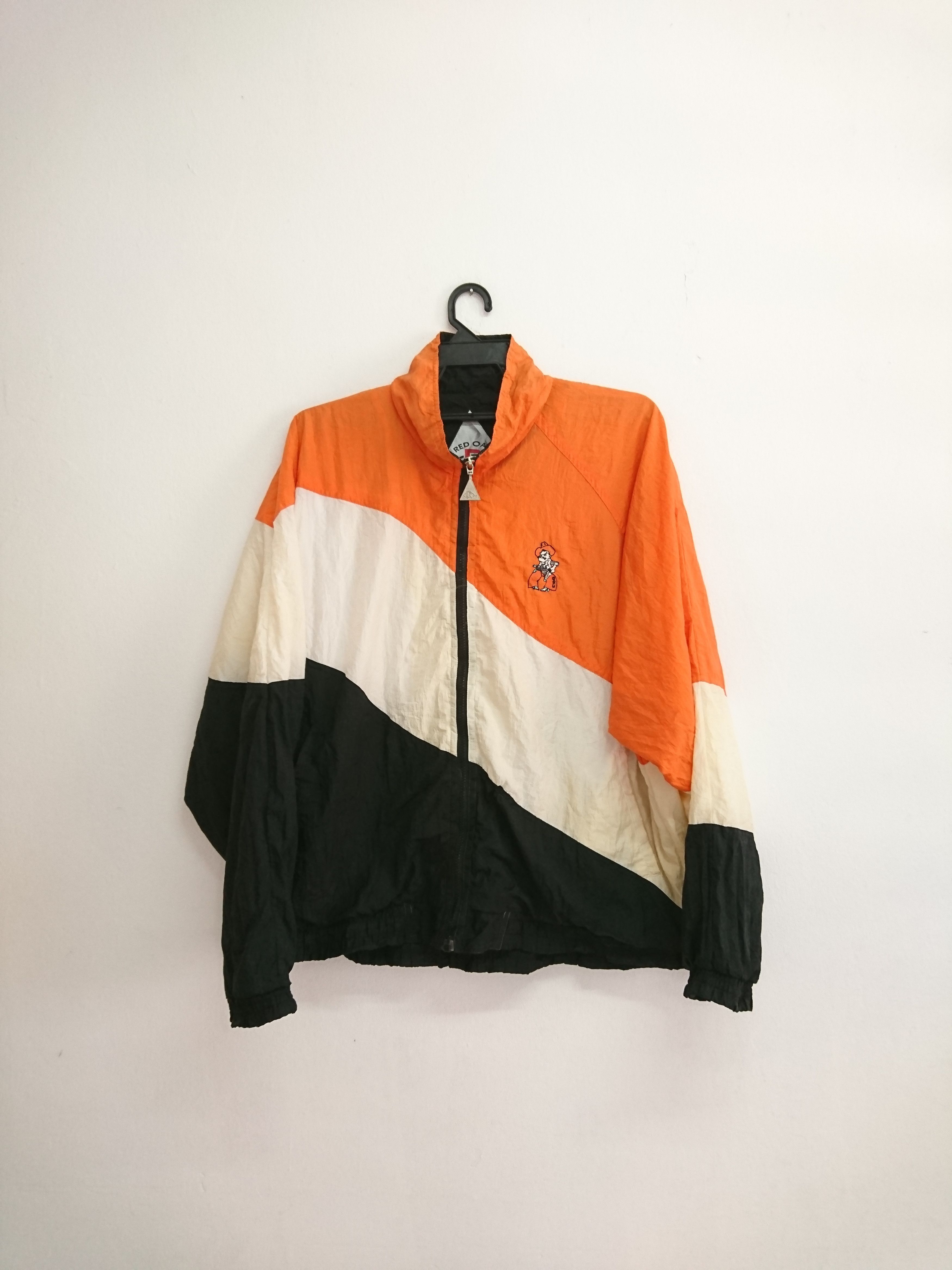 Vintage Vintage 90s Red Oak Windbreaker Size US XXL / EU 58 / 5 - 1 Thumbnail