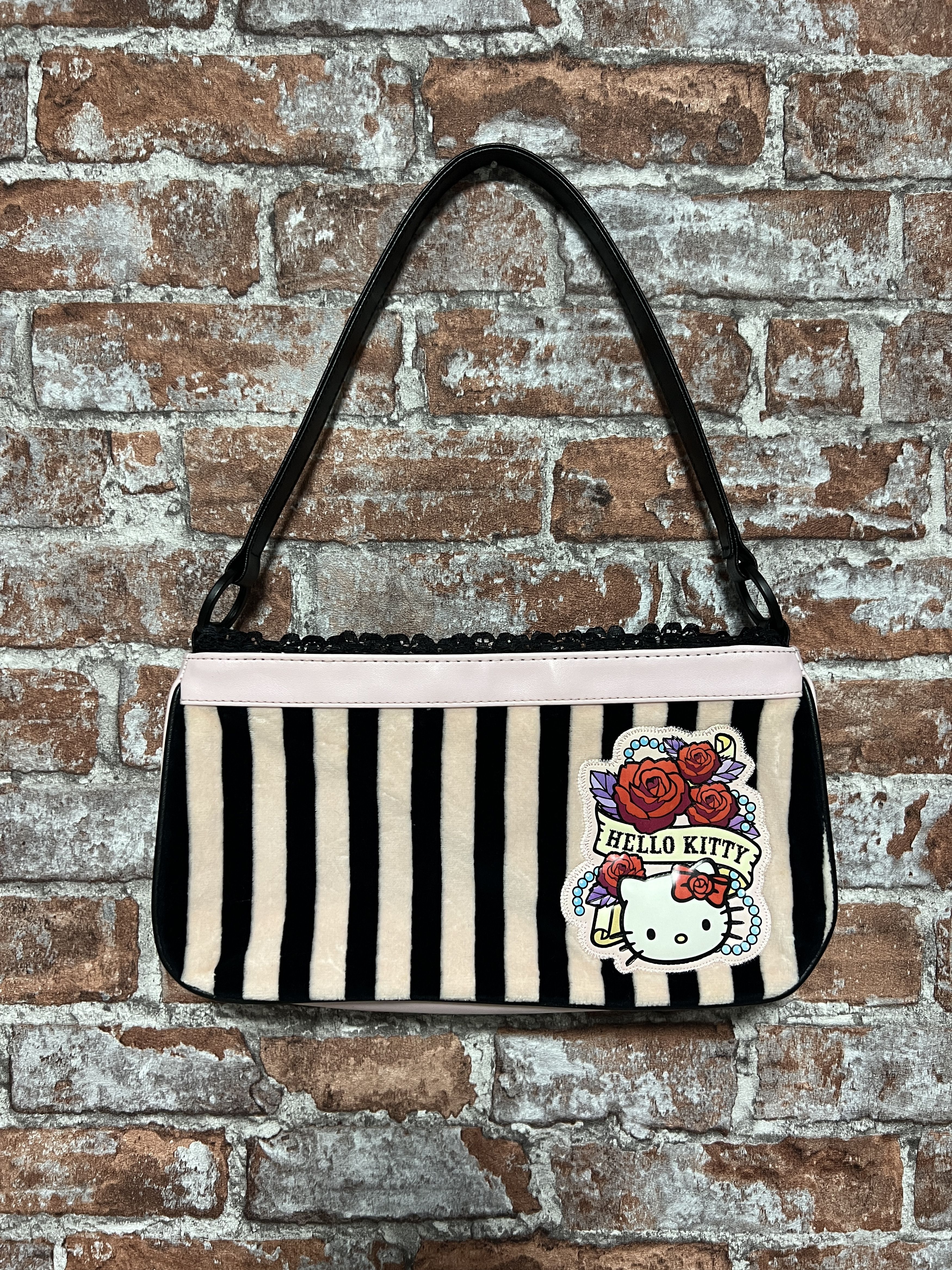 image of Anima x Cartoon Network Hello Kitty Sanrio Vintage Baguette Bag, Women's