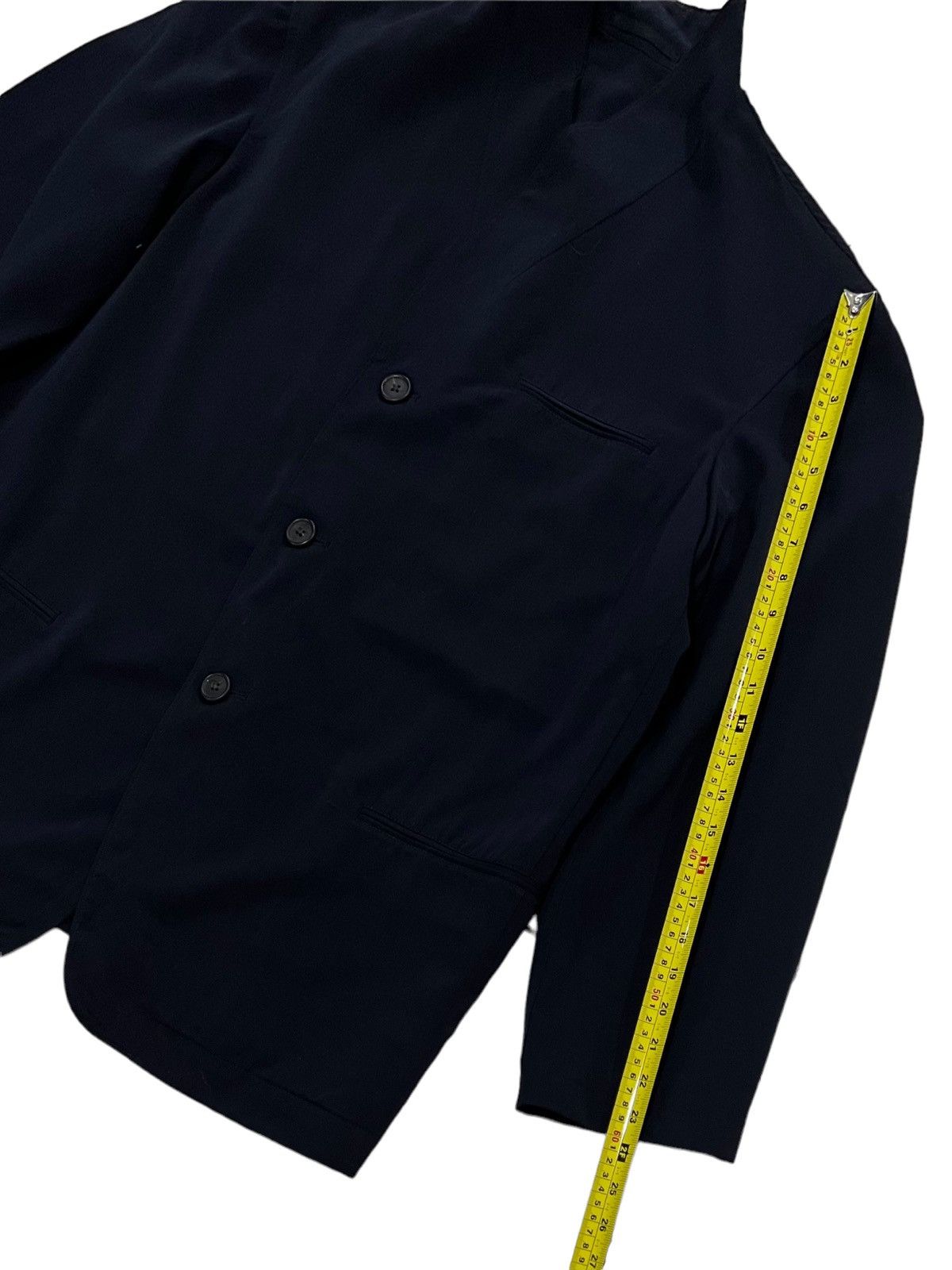 Yohji Yamamoto 🔥NEED GONE🔥 Y’S FOR MEN LINEN WOOL &RAYON CARDIGAN JACKET Size US S / EU 44-46 / 1 - 13 Thumbnail