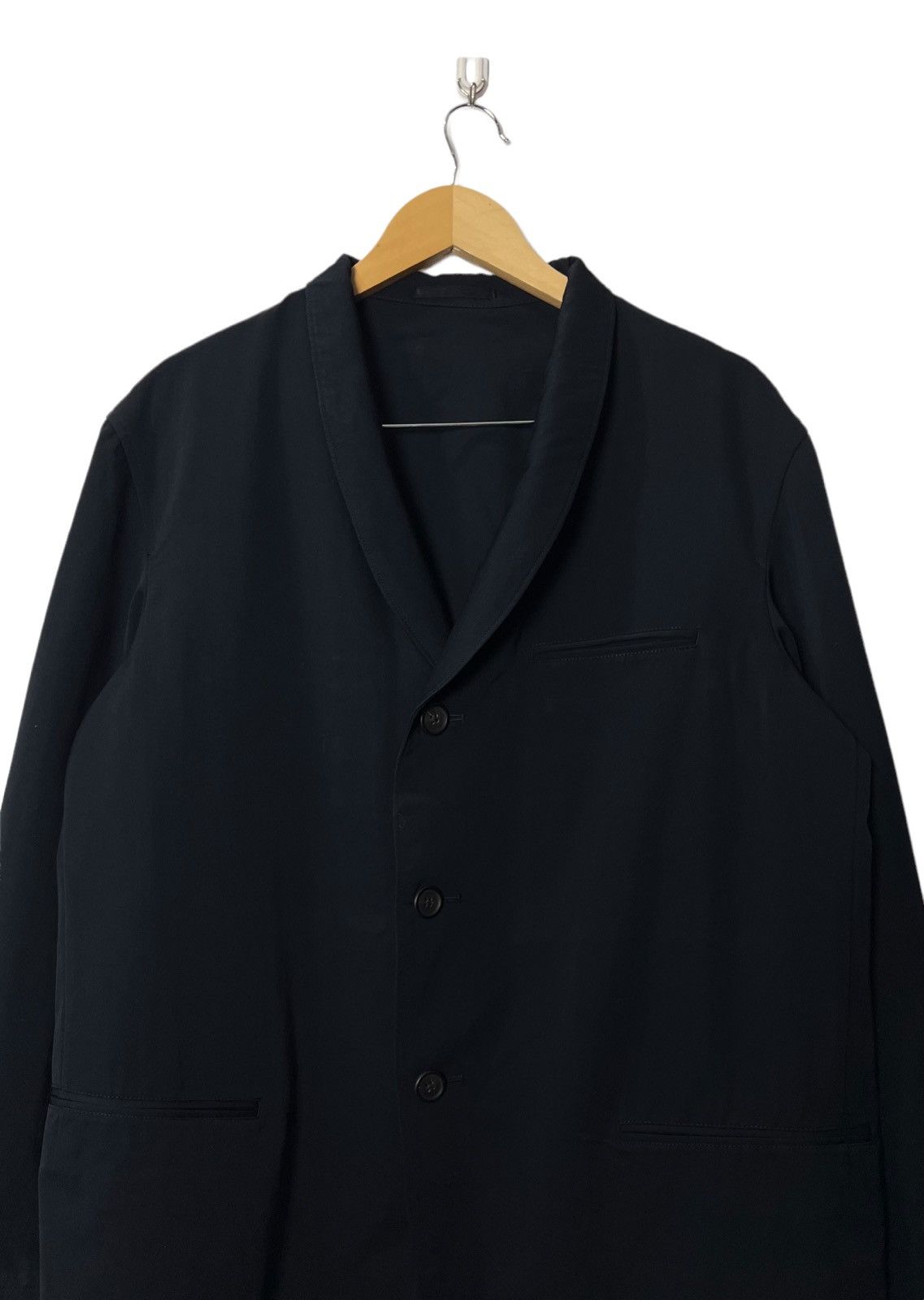 Yohji Yamamoto 🔥NEED GONE🔥 Y’S FOR MEN LINEN WOOL &RAYON CARDIGAN JACKET Size US S / EU 44-46 / 1 - 5 Thumbnail