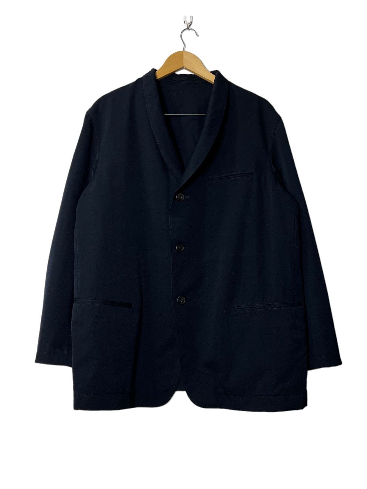 Yohji Yamamoto 🔥NEED GONE🔥 Y’S FOR MEN LINEN WOOL &RAYON CARDIGAN JACKET Size US S / EU 44-46 / 1 - 2 Thumbnail