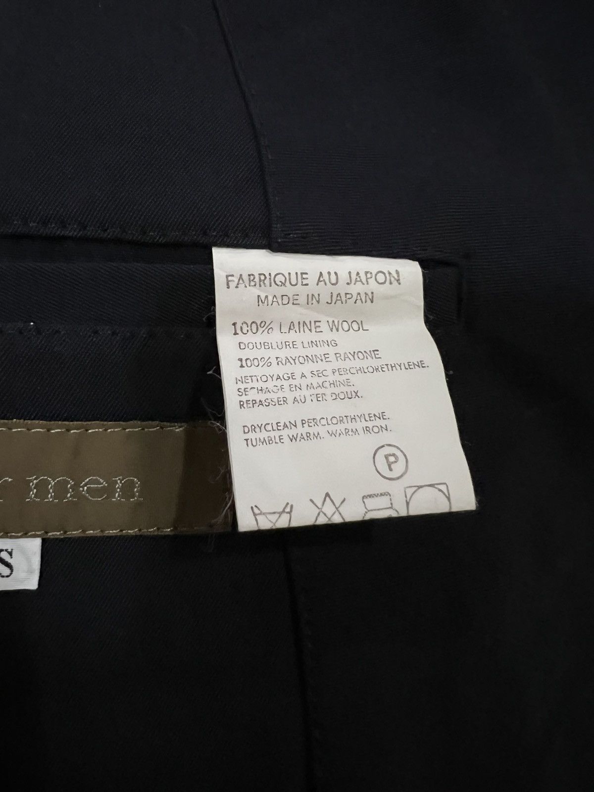 Yohji Yamamoto 🔥NEED GONE🔥 Y’S FOR MEN LINEN WOOL &RAYON CARDIGAN JACKET Size US S / EU 44-46 / 1 - 10 Thumbnail