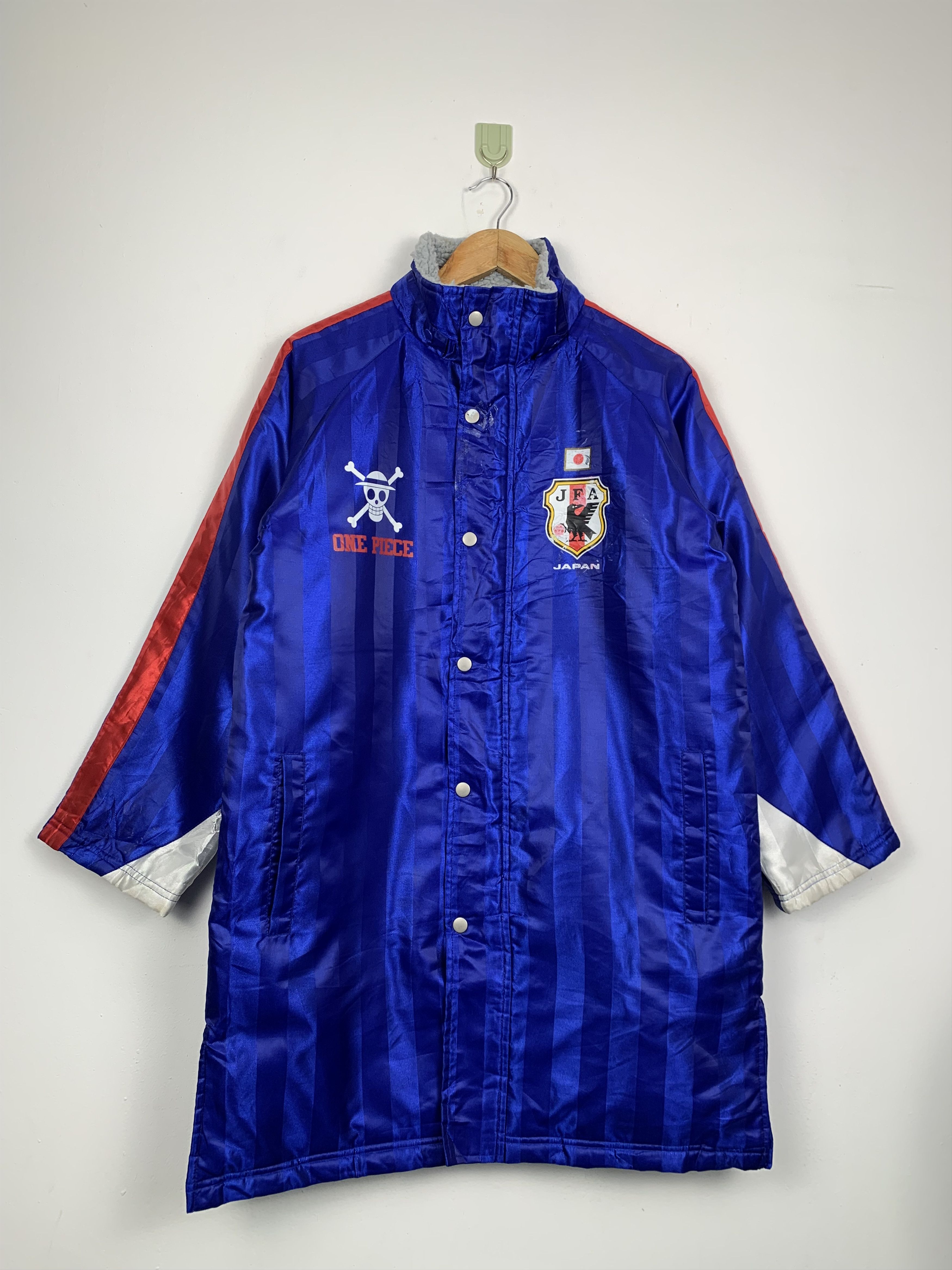 One Piece Vintage ONE PIECE Japanese Soccer Sherpa Lining Parkas J0611 Size US S / EU 44-46 / 1 - 1 Thumbnail
