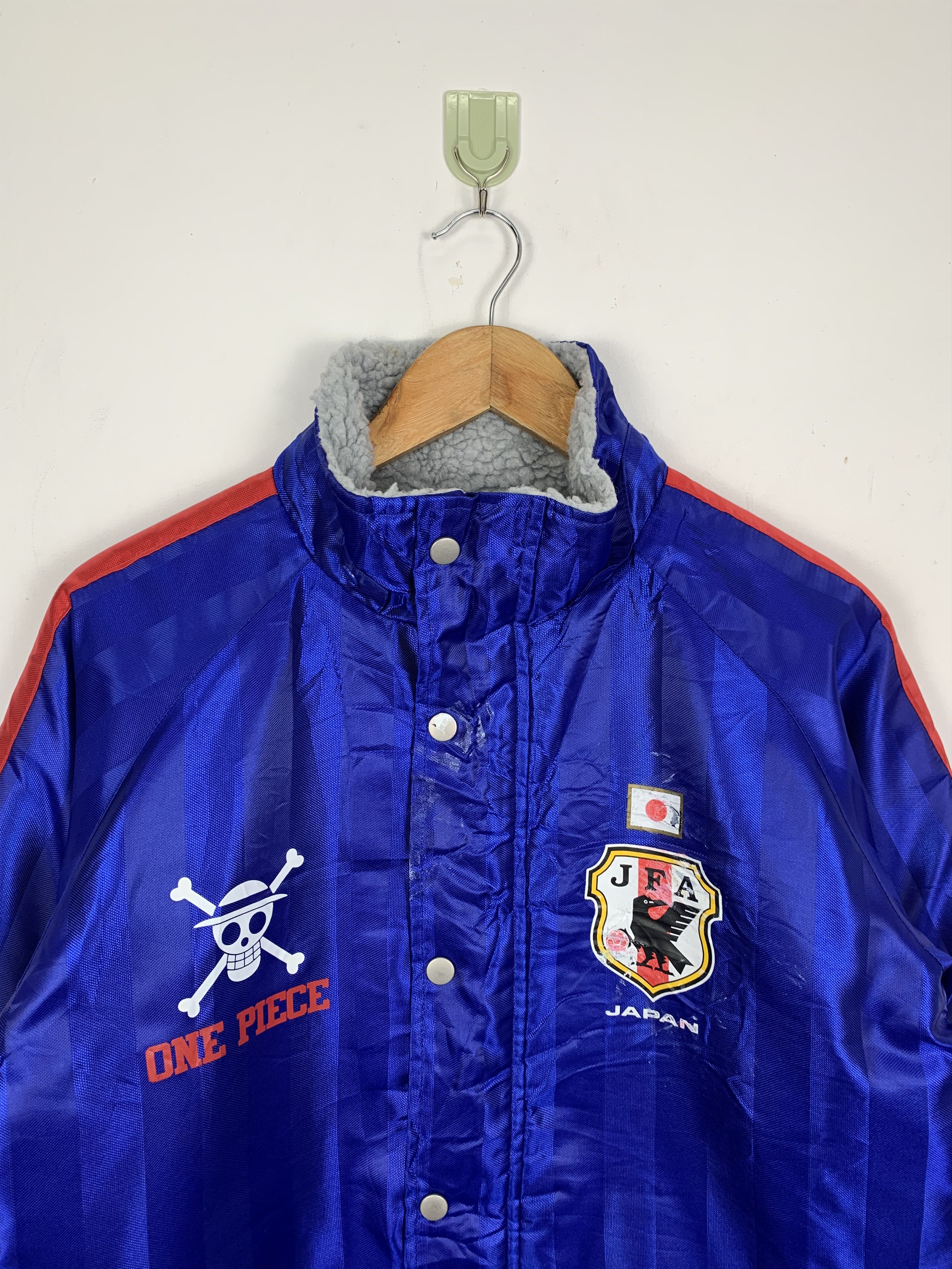 One Piece Vintage ONE PIECE Japanese Soccer Sherpa Lining Parkas J0611 Size US S / EU 44-46 / 1 - 2 Thumbnail