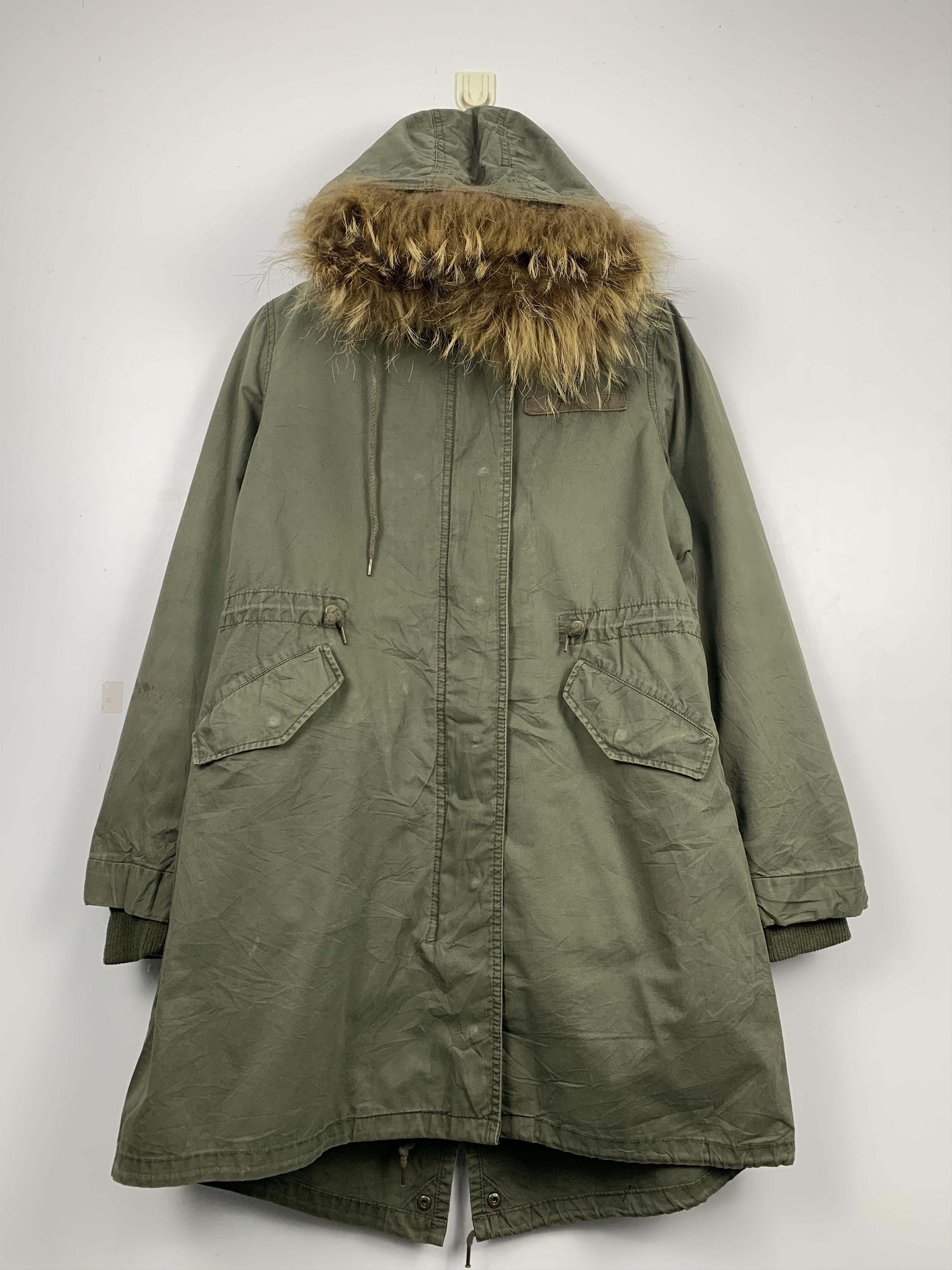 Japanese Brand Vintage Japanese Brand Fishtail Parkas Fur J0410 Size US M / EU 48-50 / 2 - 1 Thumbnail