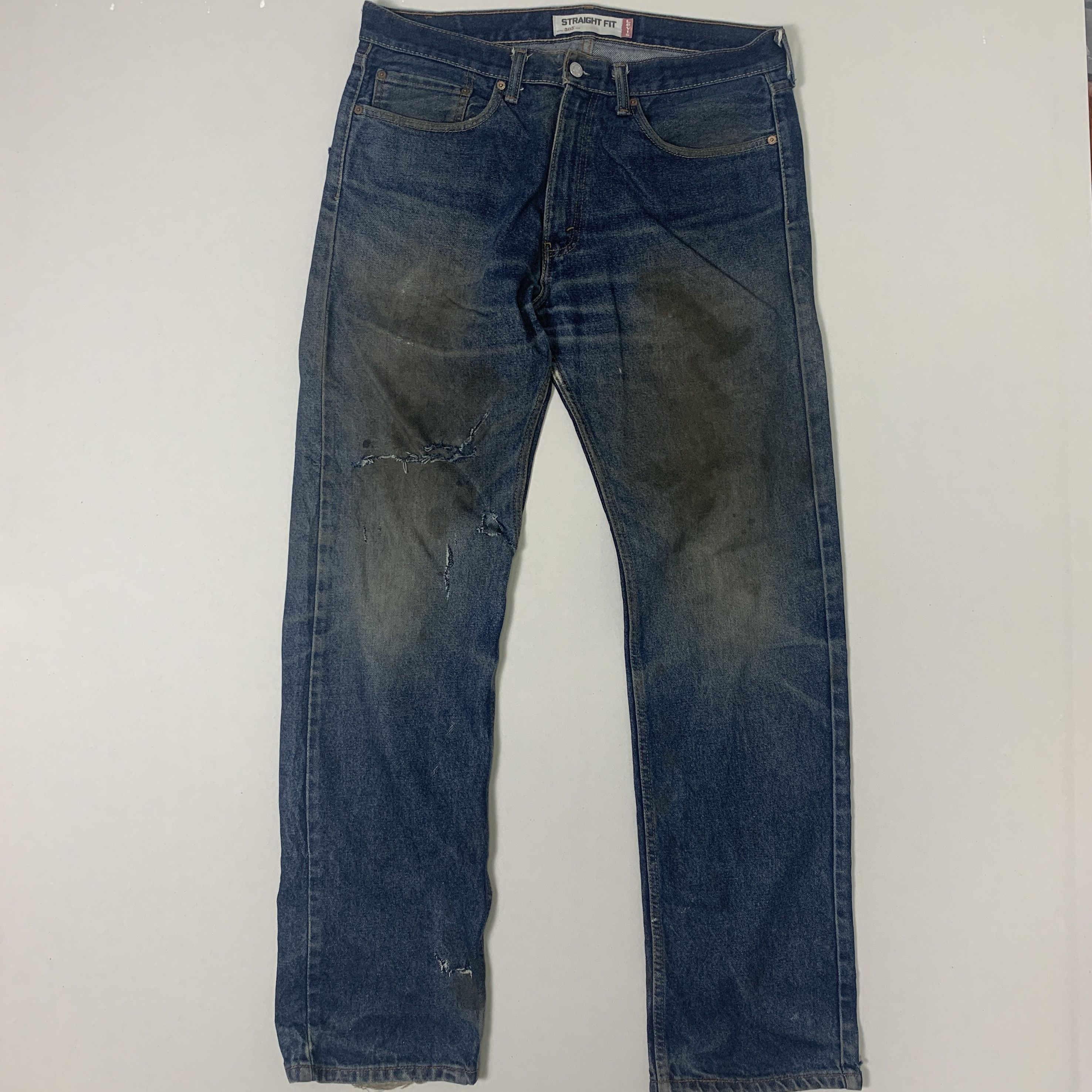 Levi's Vintage LEVI'S 505 Distressed Faded Jeans P0025 Size US 36 / EU 52 - 1 Thumbnail