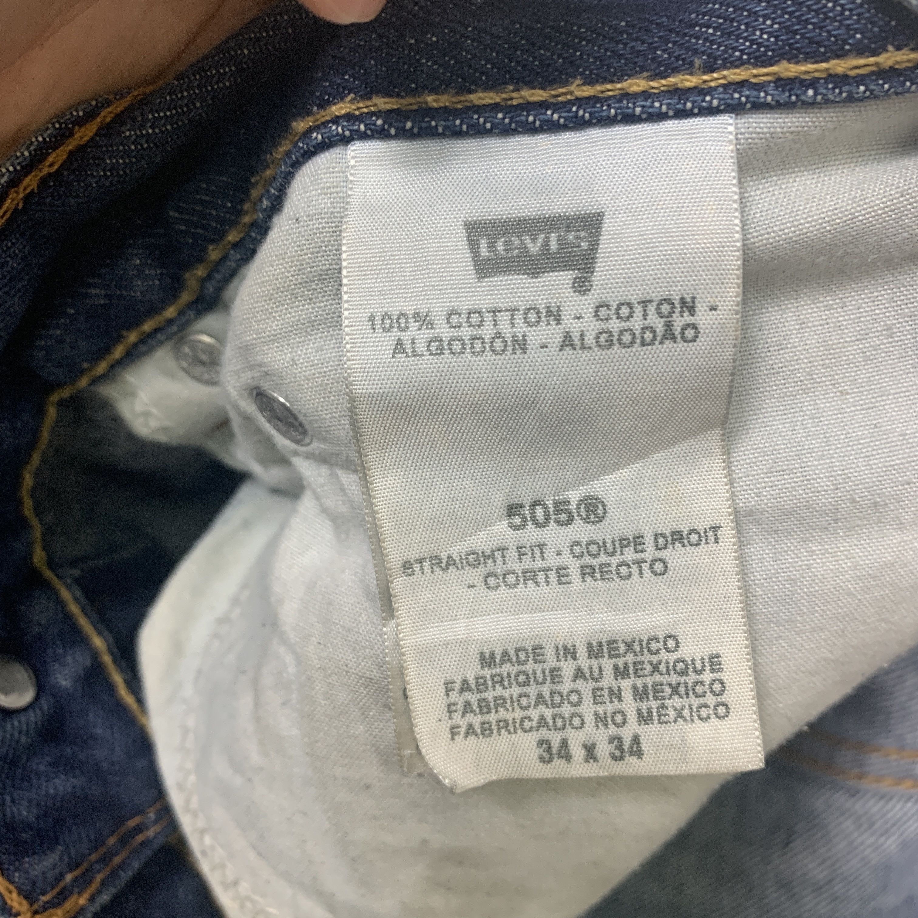 Levi's Vintage LEVI'S 505 Distressed Faded Jeans P0025 Size US 36 / EU 52 - 16 Thumbnail