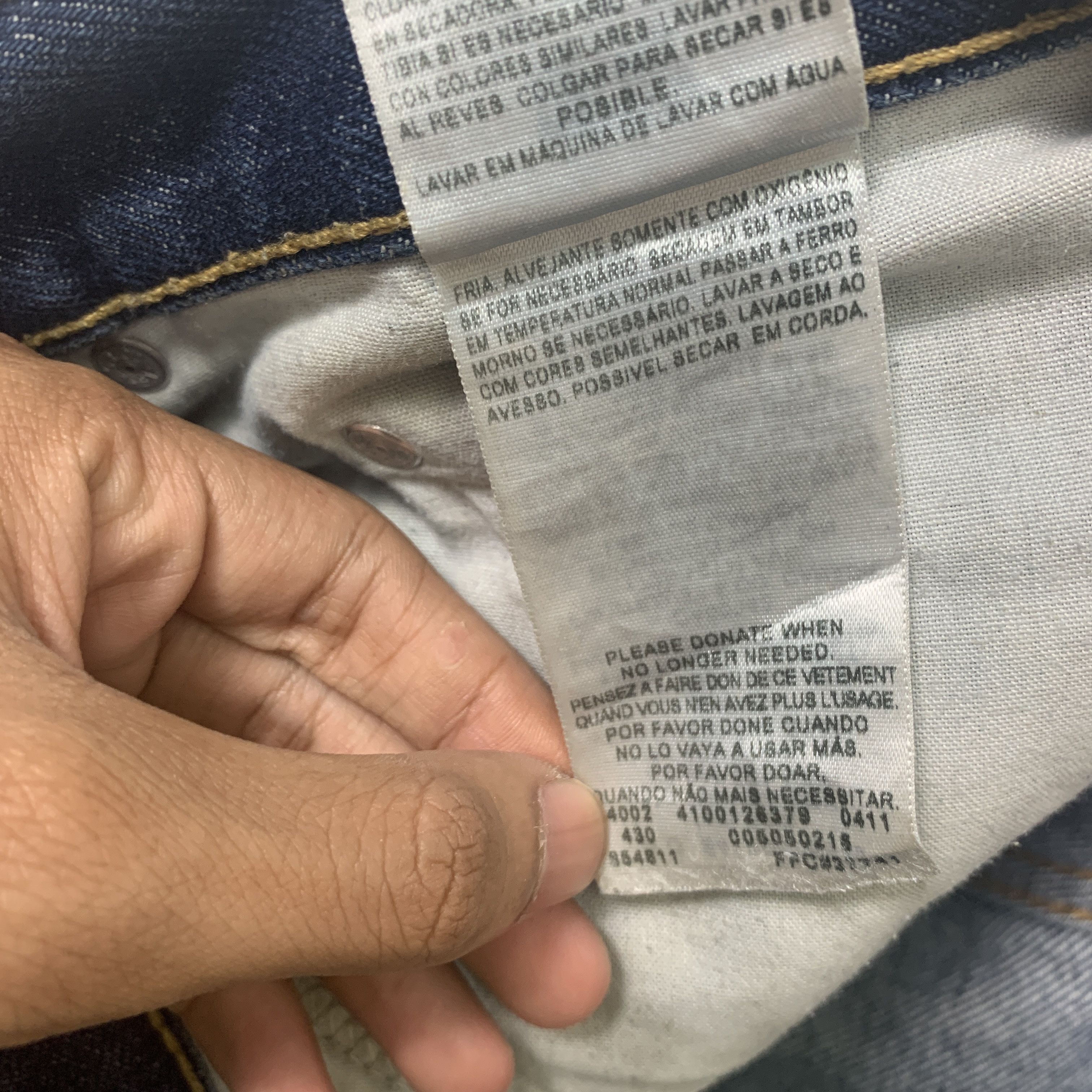 Levi's Vintage LEVI'S 505 Distressed Faded Jeans P0025 Size US 36 / EU 52 - 18 Thumbnail