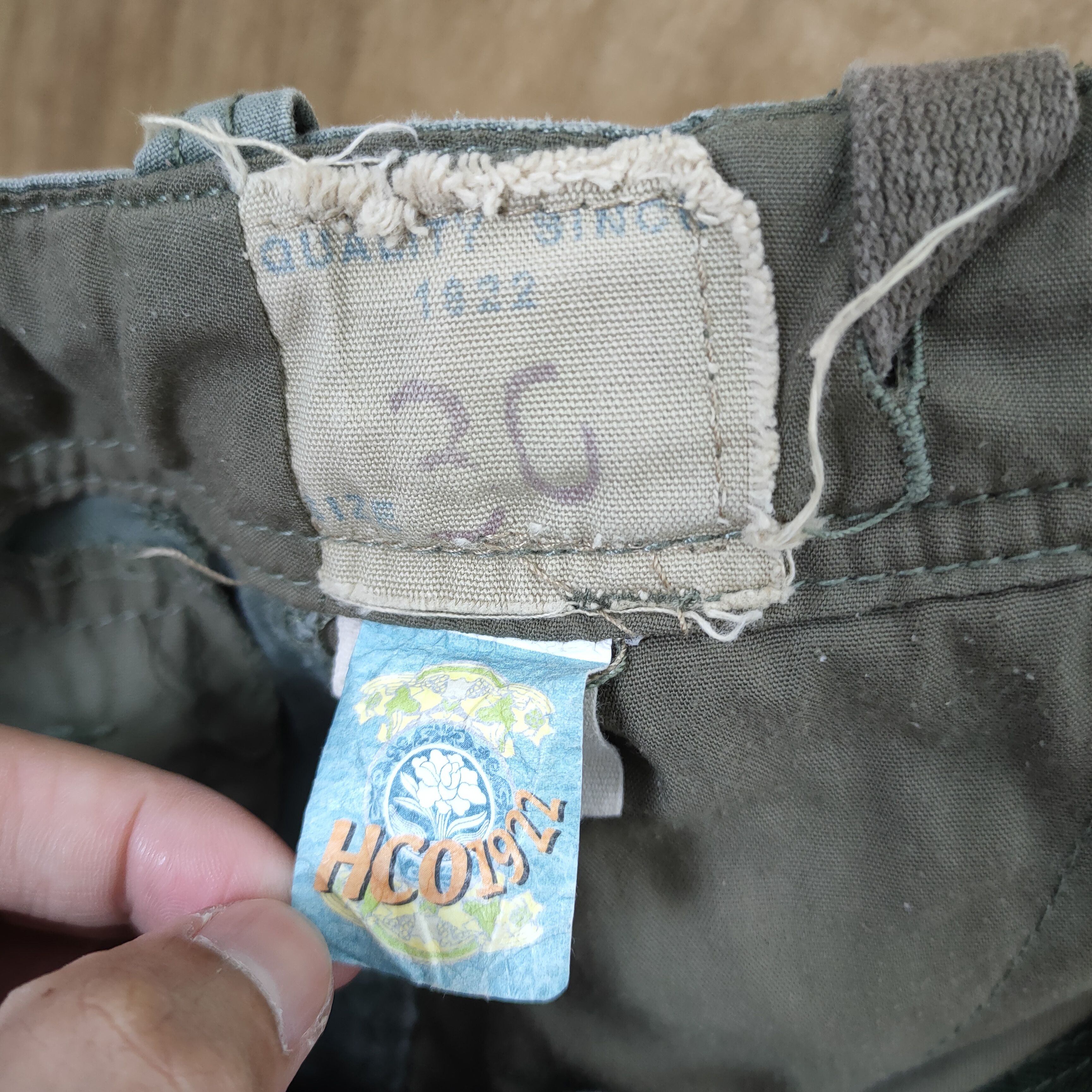 Japanese Brand VINTAGE HCO FADED CARGO PANTS Size US 30 / EU 46 - 15 Thumbnail