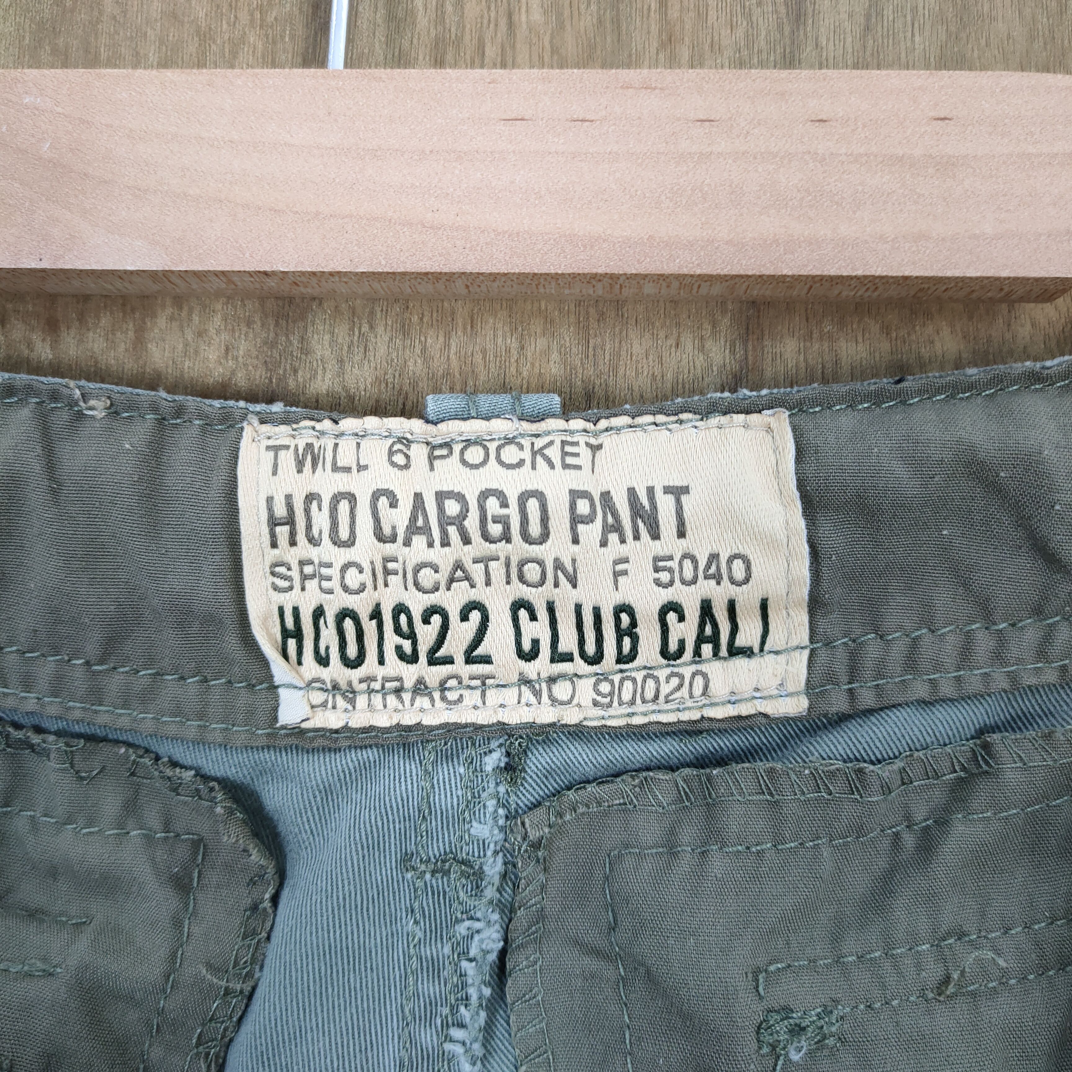 Japanese Brand VINTAGE HCO FADED CARGO PANTS Size US 30 / EU 46 - 14 Thumbnail