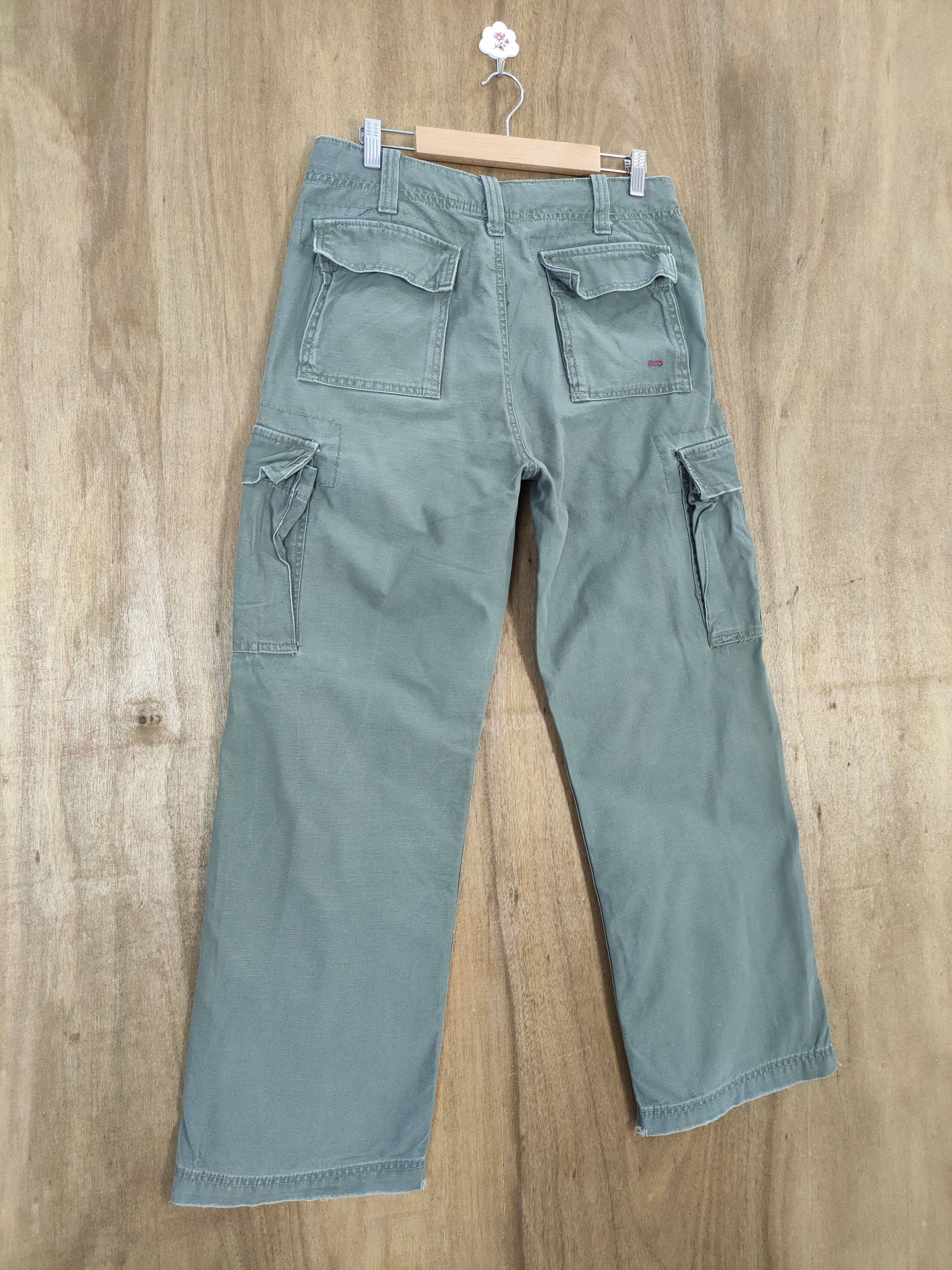 Japanese Brand VINTAGE HCO FADED CARGO PANTS Size US 30 / EU 46 - 10 Thumbnail