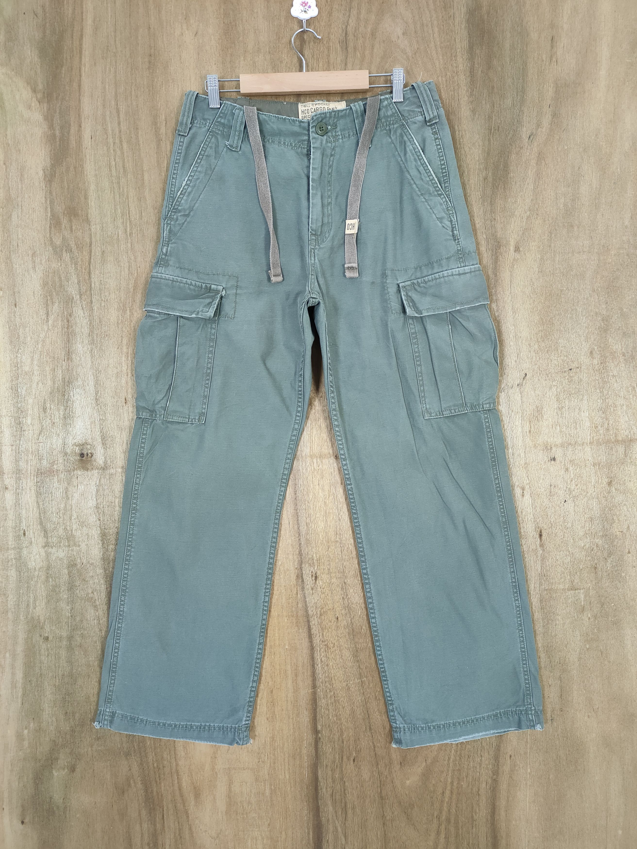 Japanese Brand VINTAGE HCO FADED CARGO PANTS Size US 30 / EU 46 - 1 Thumbnail