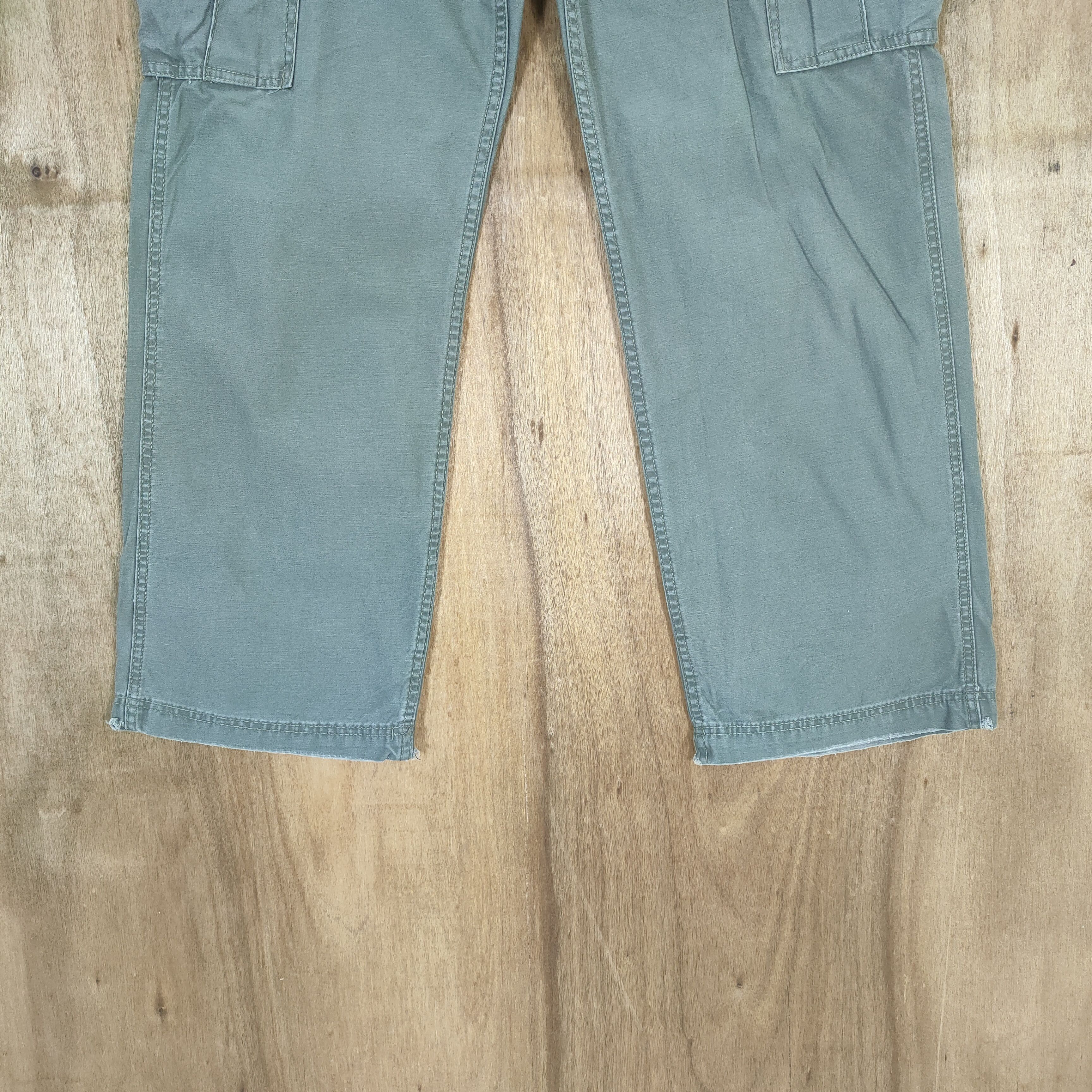 Japanese Brand VINTAGE HCO FADED CARGO PANTS Size US 30 / EU 46 - 3 Thumbnail