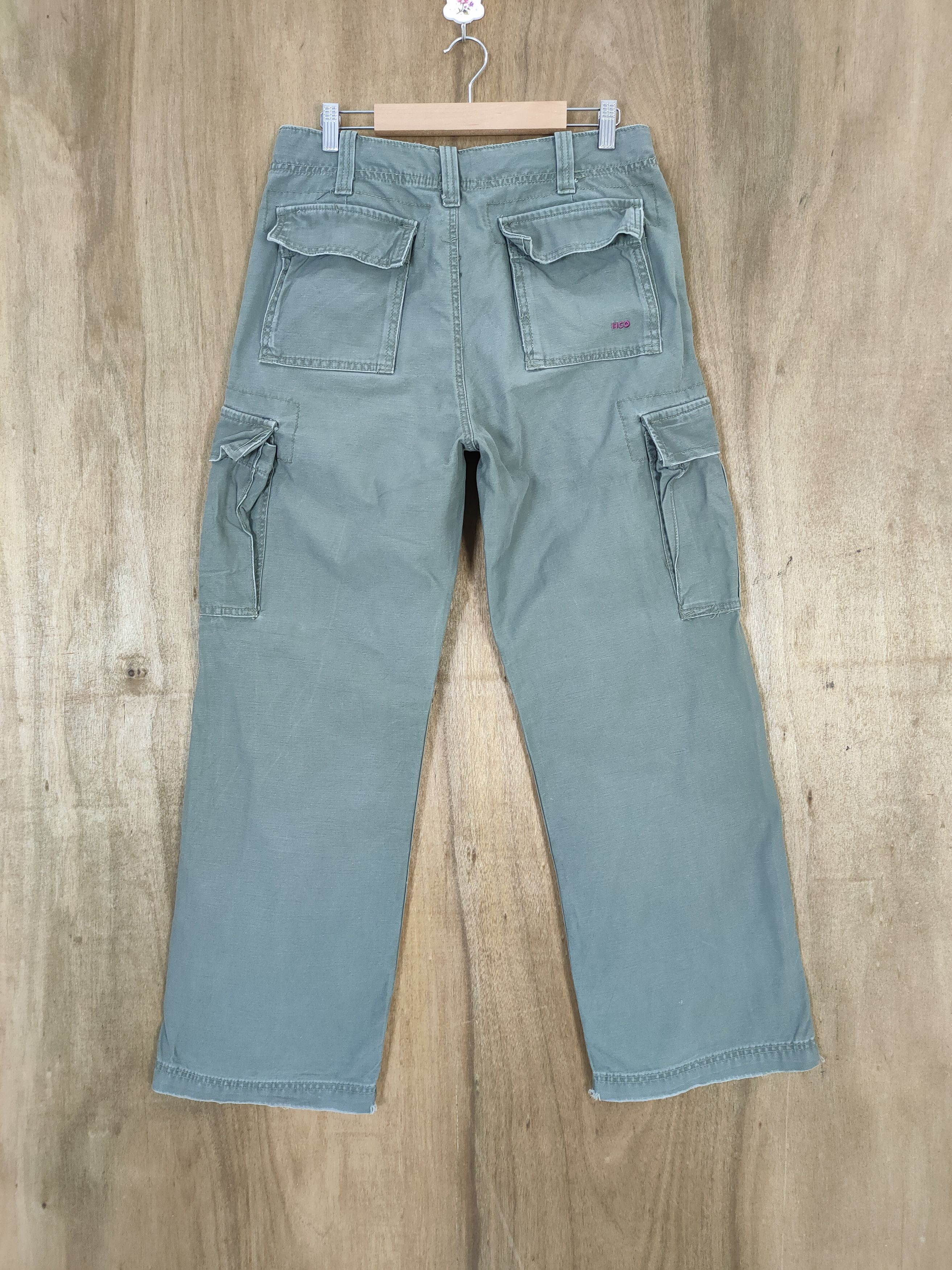 Japanese Brand VINTAGE HCO FADED CARGO PANTS Size US 30 / EU 46 - 7 Thumbnail