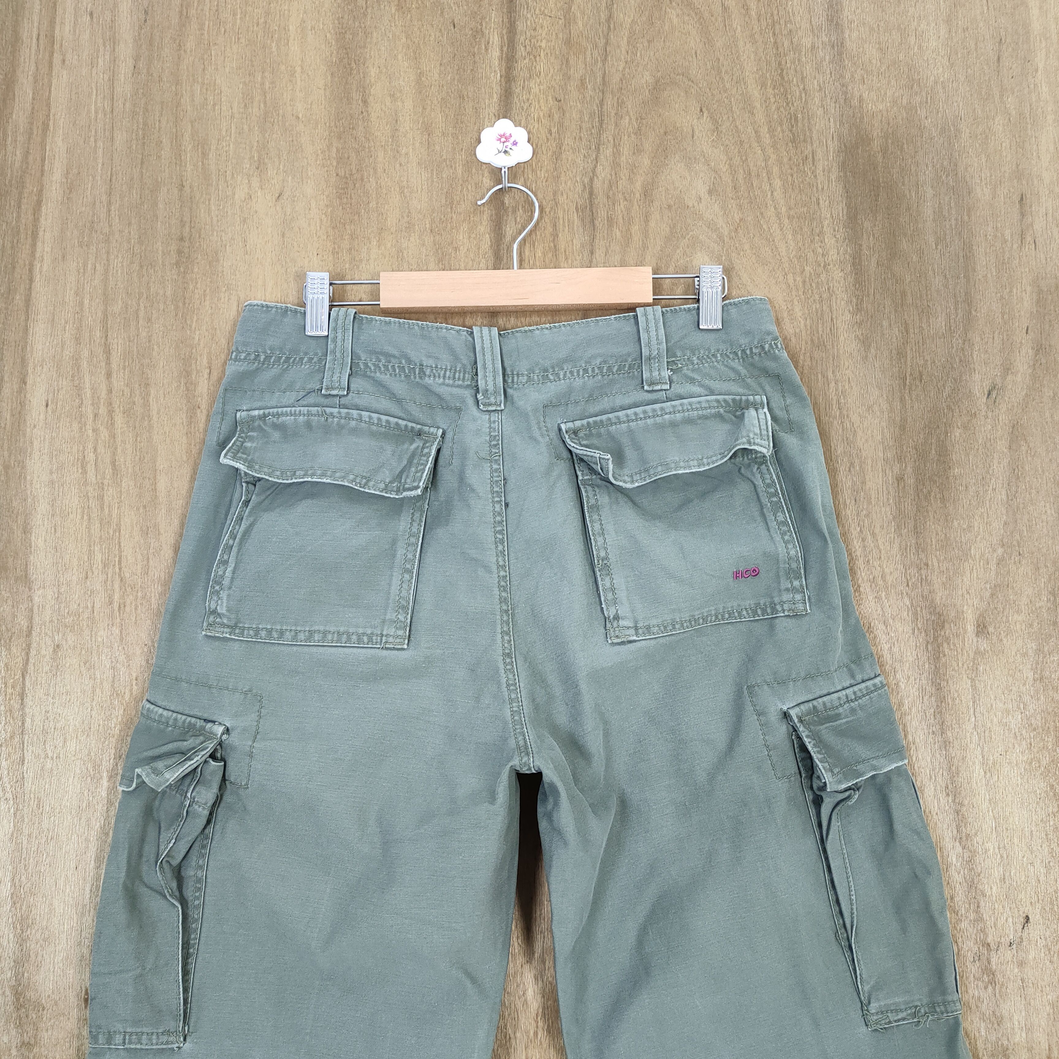 Japanese Brand VINTAGE HCO FADED CARGO PANTS Size US 30 / EU 46 - 8 Thumbnail