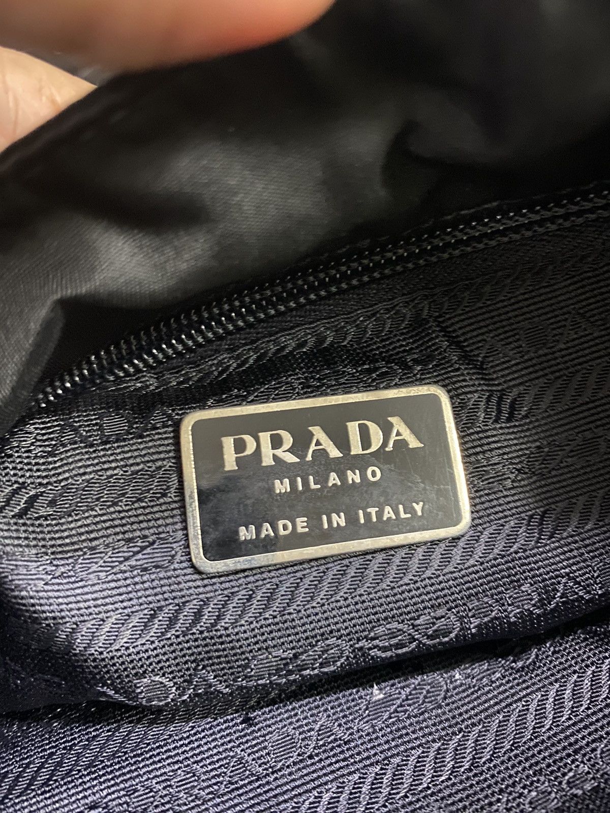 Prada Authentic Prada Tessuto Nyalon City Tote Bag Size ONE SIZE - 16 Thumbnail