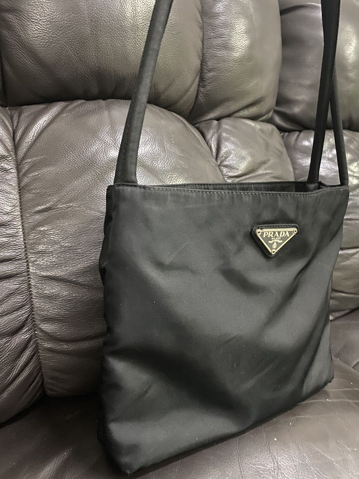 Prada Authentic Prada Tessuto Nyalon City Tote Bag Size ONE SIZE - 3 Thumbnail