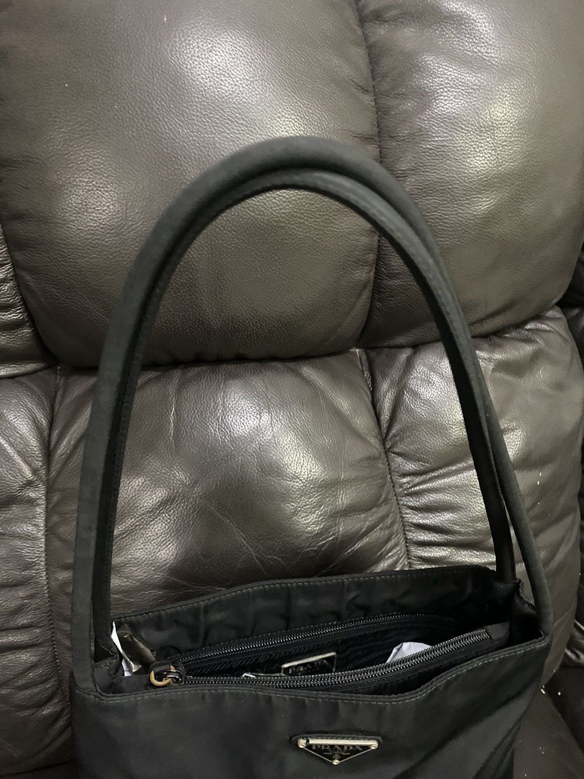 Prada Authentic Prada Tessuto Nyalon City Tote Bag Size ONE SIZE - 6 Thumbnail