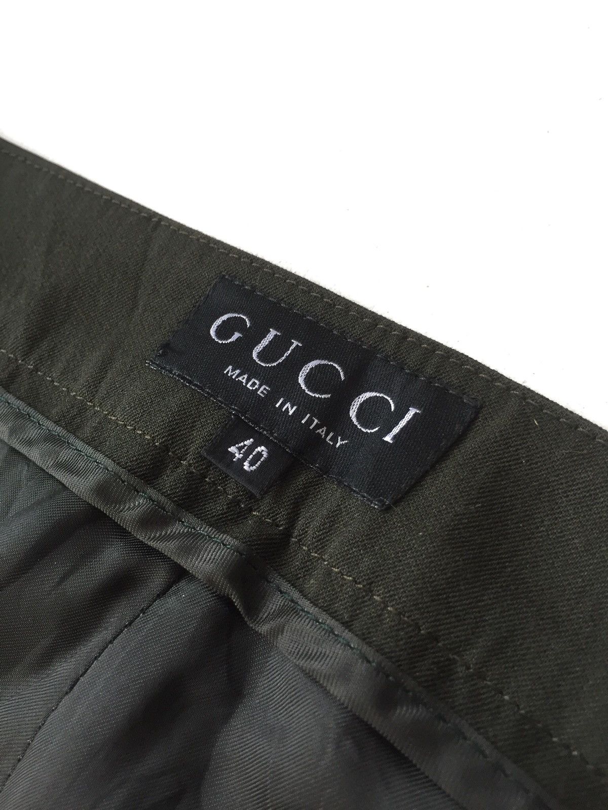 Gucci Gucci 🇮🇹 Luxury Double Zip Pocket Rayon Flare Pants Size US 27 - 6 Thumbnail