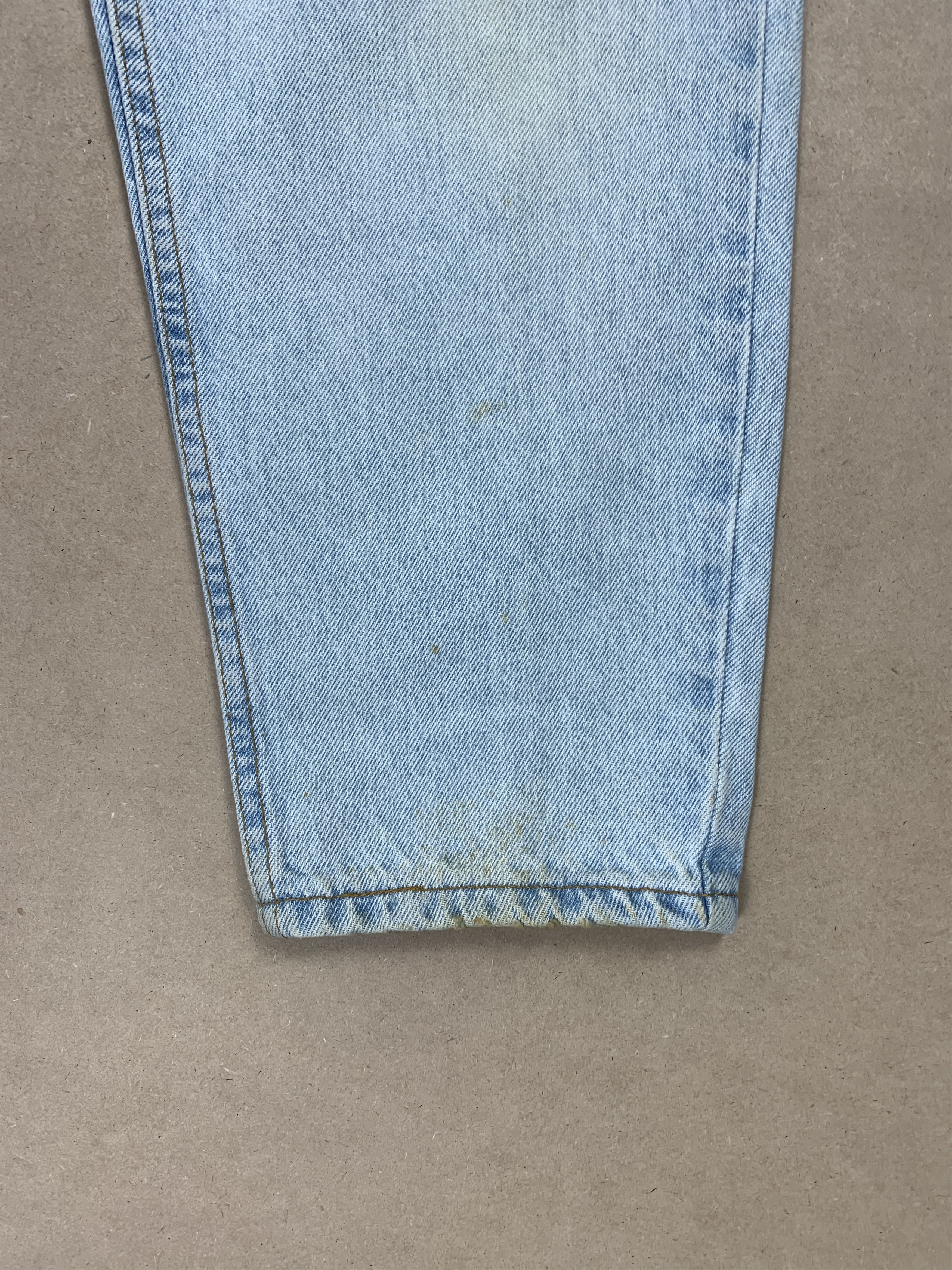 Levi's × Vintage Vintage Levis 551 Straight Cut Stone Wash Jeans Size US 34 / EU 50 - 5 Thumbnail