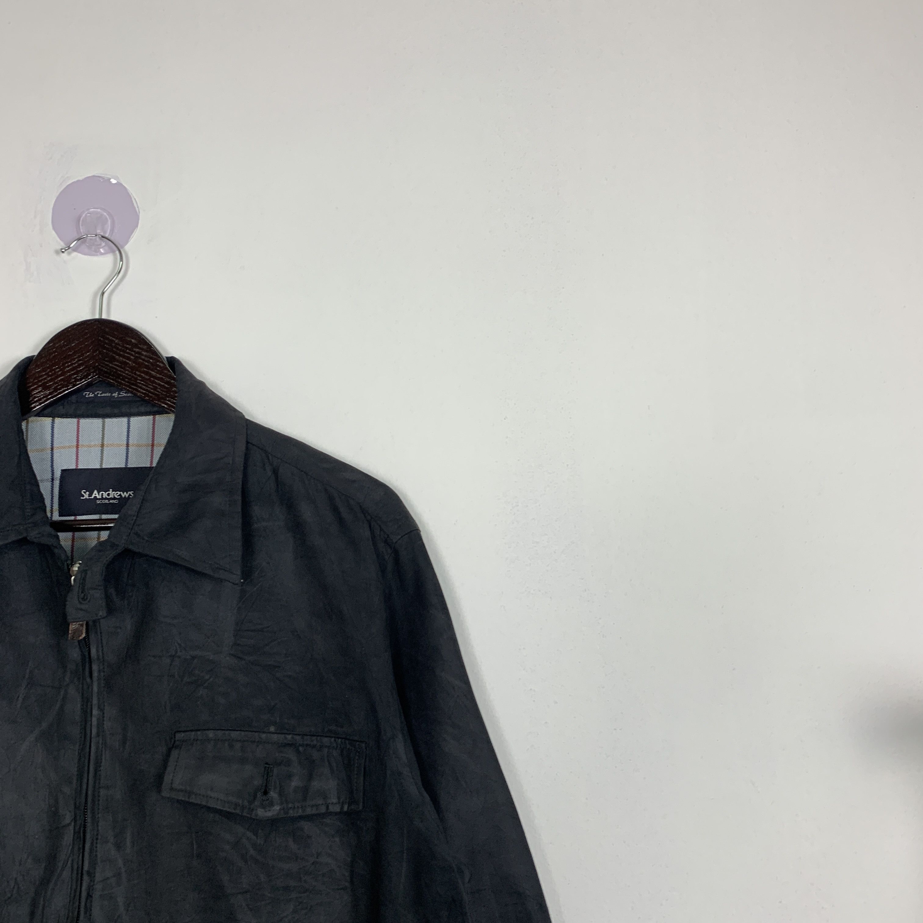 Vintage Vintage St.Andrew Scotland Checkered Lining Jacket J0830 Size US M / EU 48-50 / 2 - 3 Thumbnail