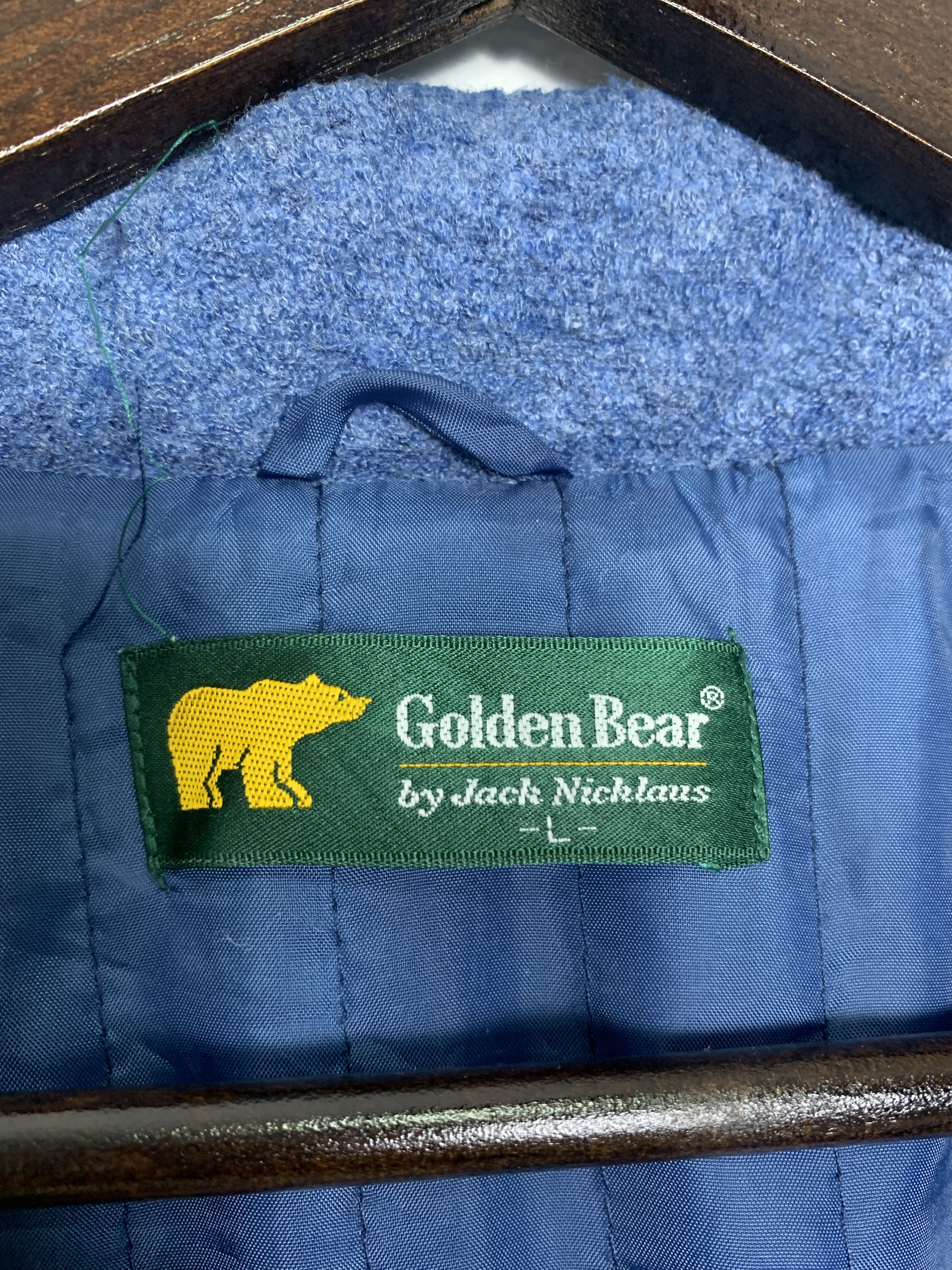 Golden Bear Vintage GOLDEN BEAR Fleece Button Puffer Lining Jacket Size US L / EU 52-54 / 3 - 15 Thumbnail